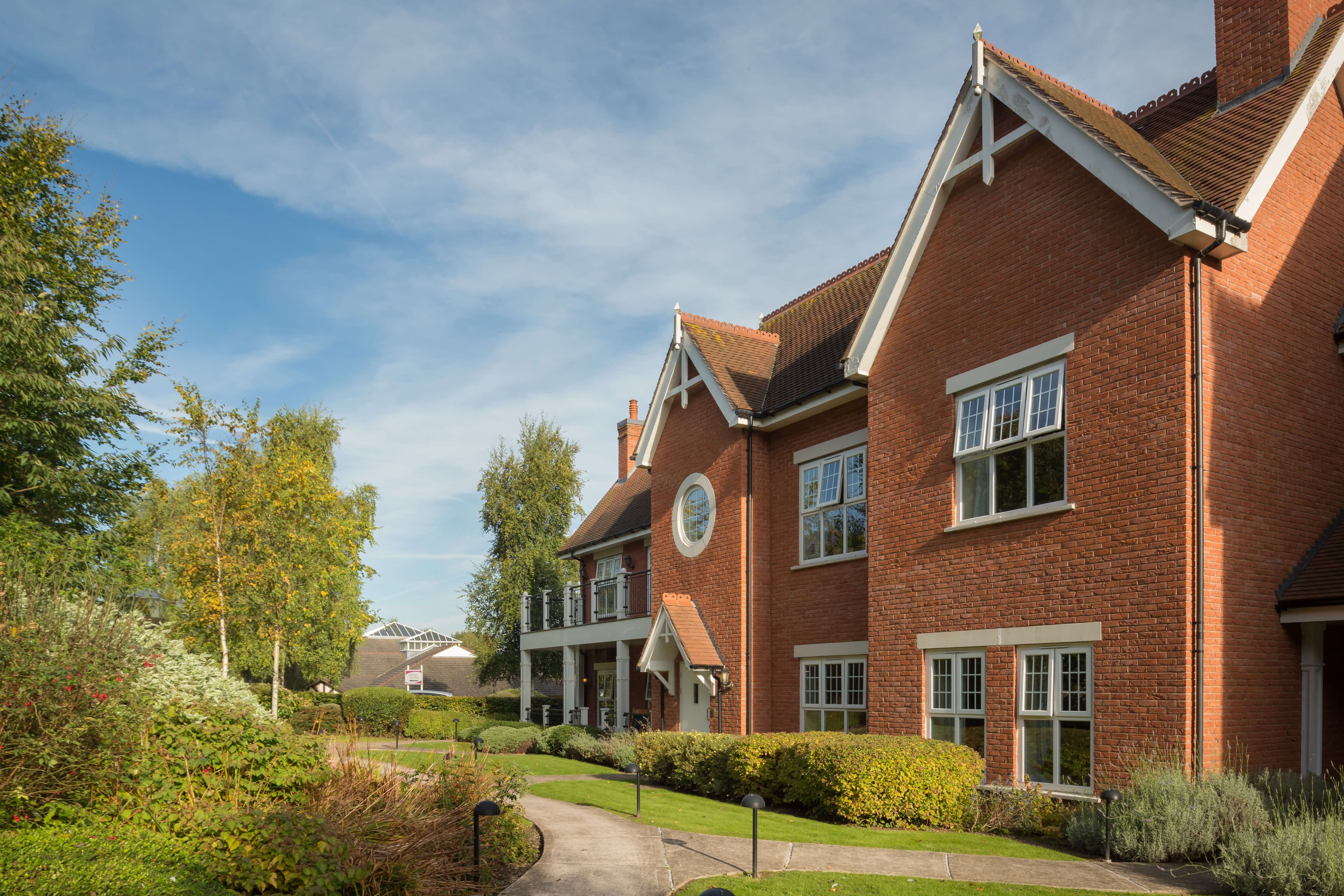 Exterior photo of Foxland Grange Care Home in Wolverhampton