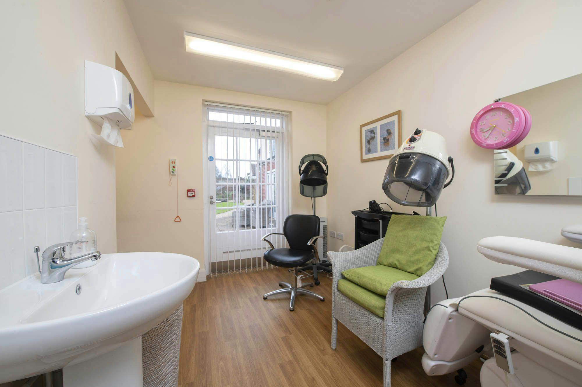  Salon at Manson House Care Home in West Suffolk, Bury St Edmunds