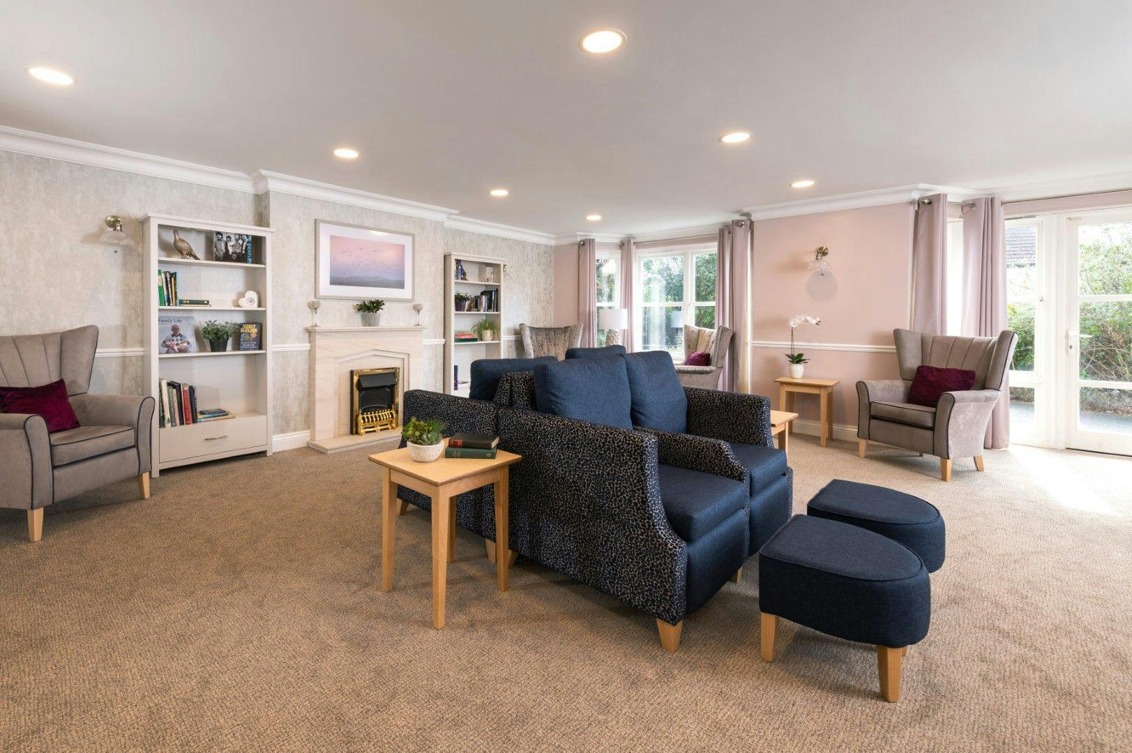 Communal Area at Admiral Court Care Home in Leigh-on-Sea, Southend-on-Sea
