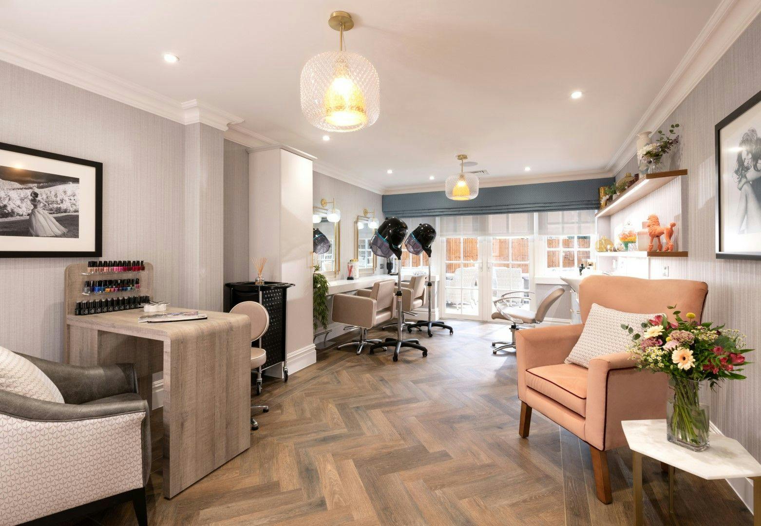 Salon at Hutton View Care Home in Brentwood, Essex