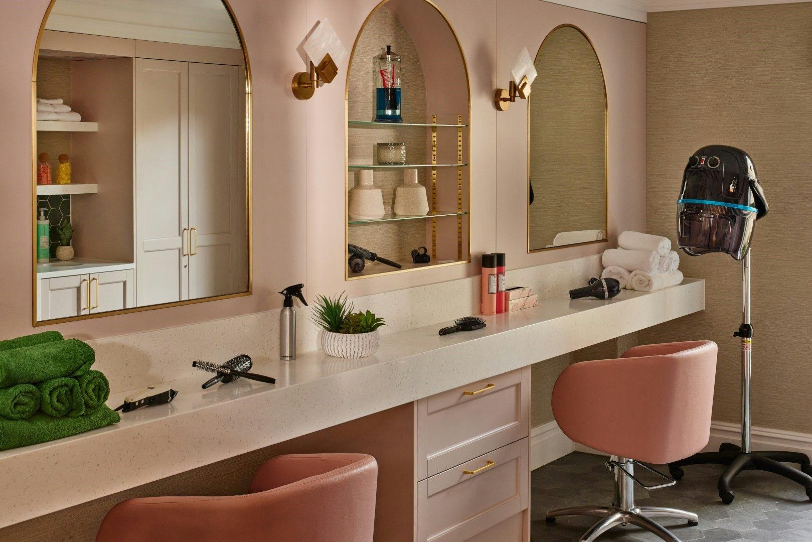 Salon at Midford Manor Care Home in Bath, Somerset