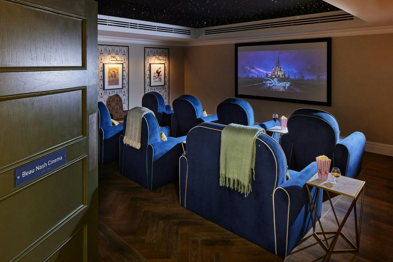 Cinema at Midford Manor Care Home in Bath, Somerset