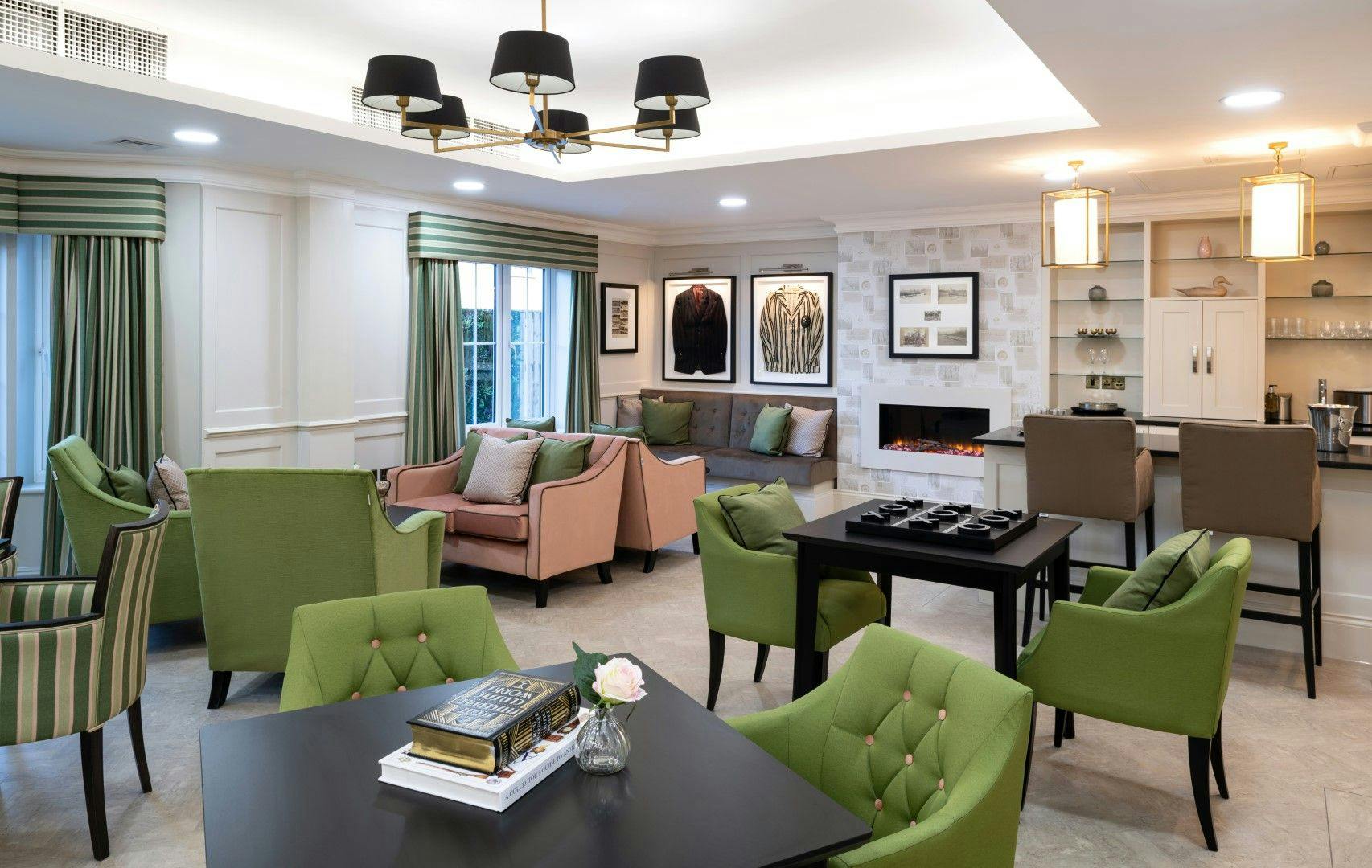 Communal Area at Henley Manor Care Home in Henley-on-Thames, South Oxfordshire