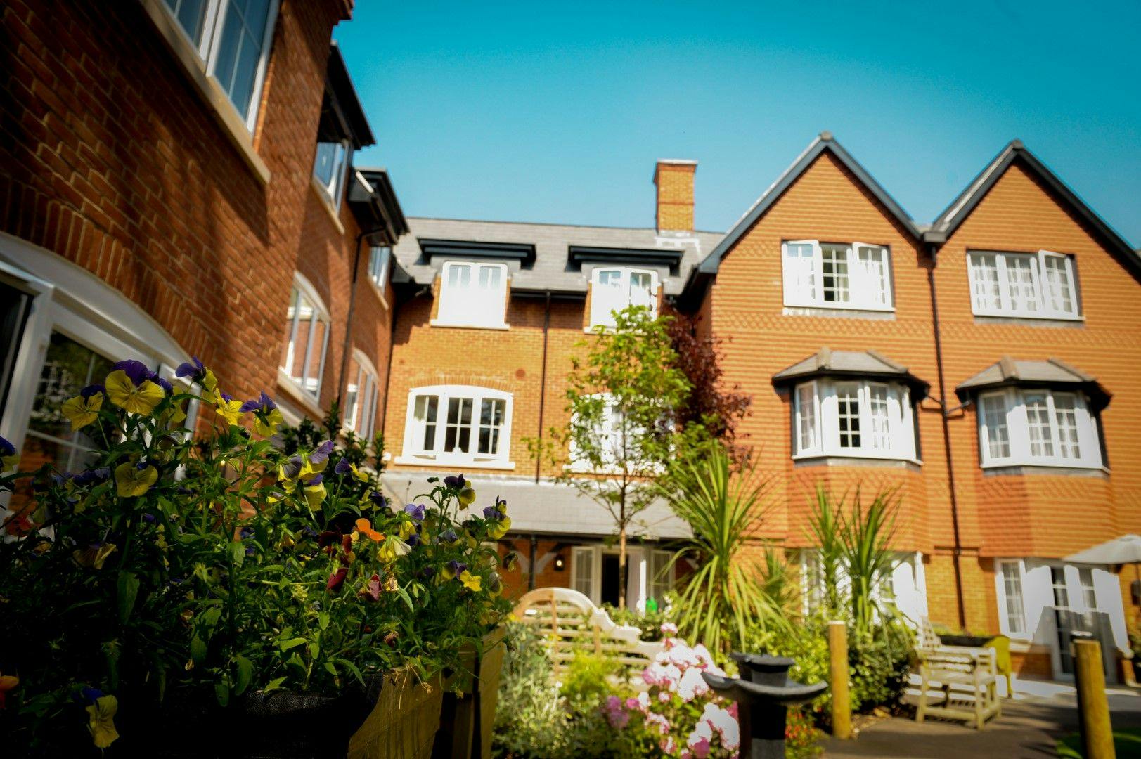 Exterior at Henley Manor Care Home in Henley-on-Thames, South Oxfordshire