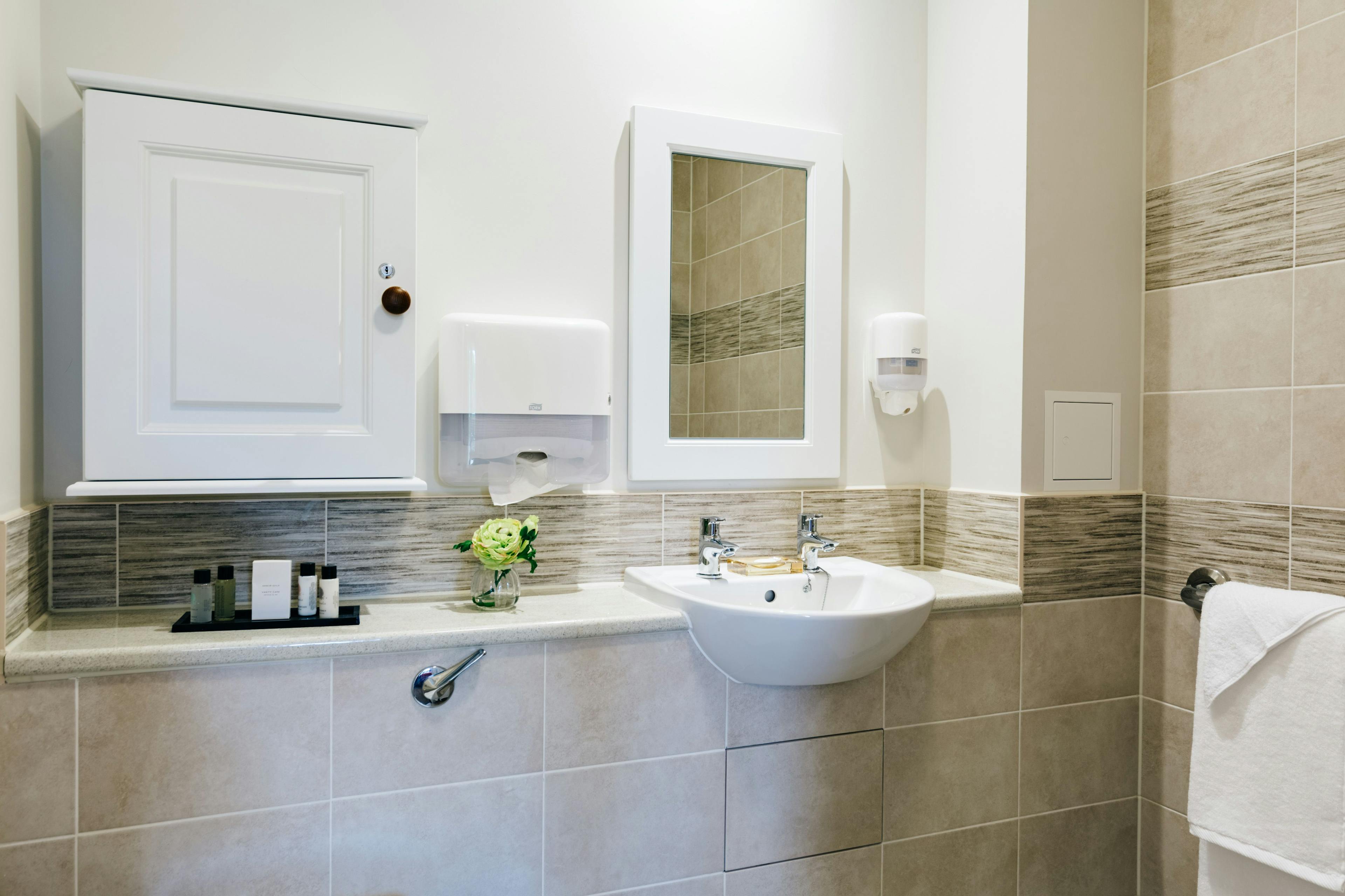 Bathroom at Raleigh Care Home in Exmouth, Devon