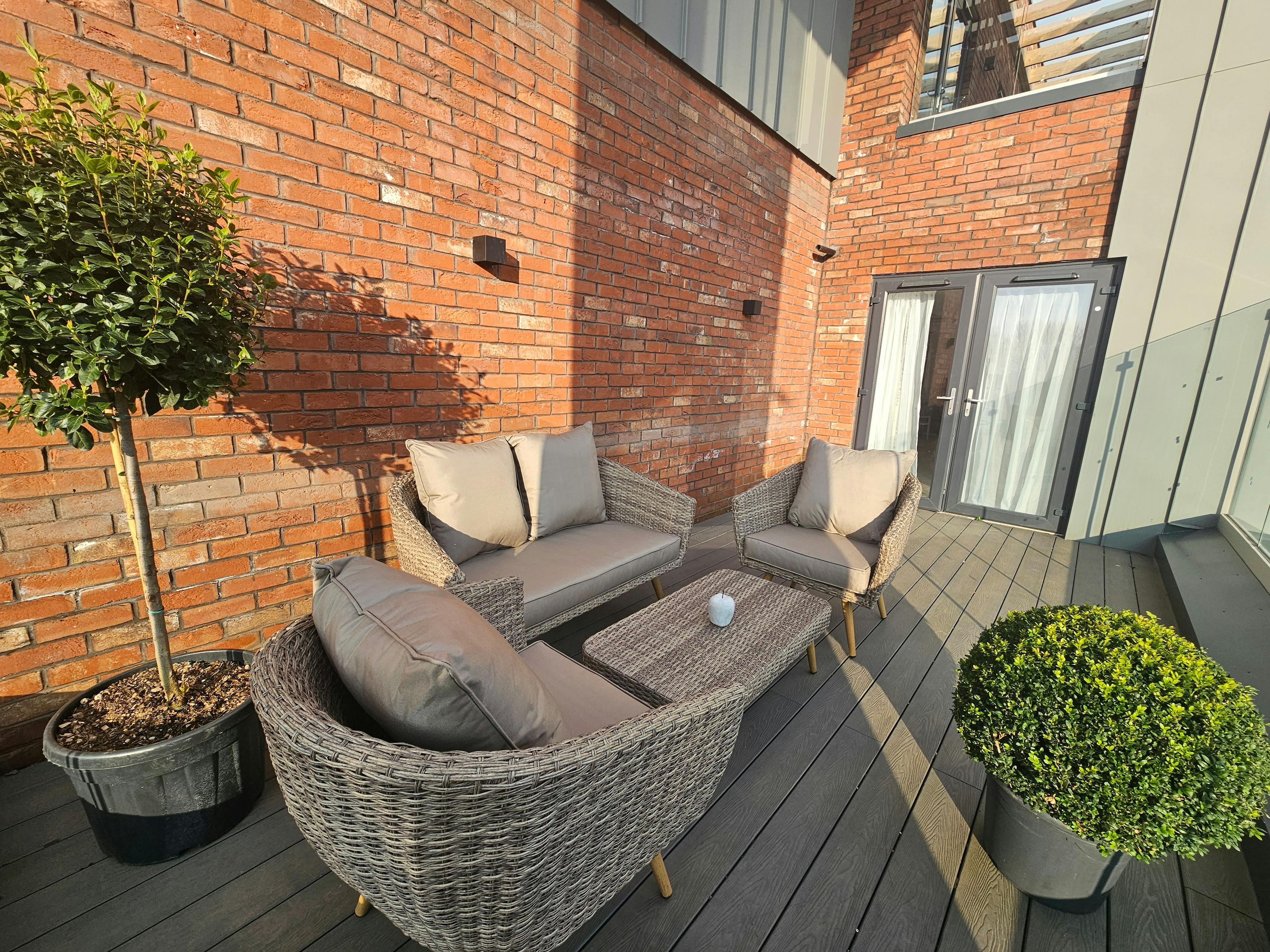 Terrace of Astley View care home in Chorley