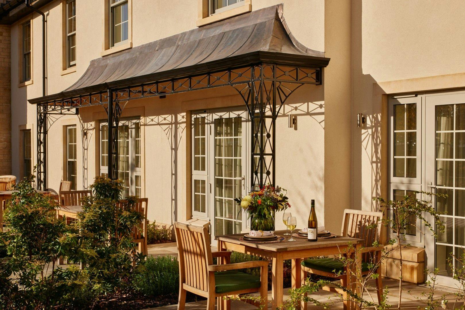 Exterior of Midford Manor Care Home in Bath, Somerset