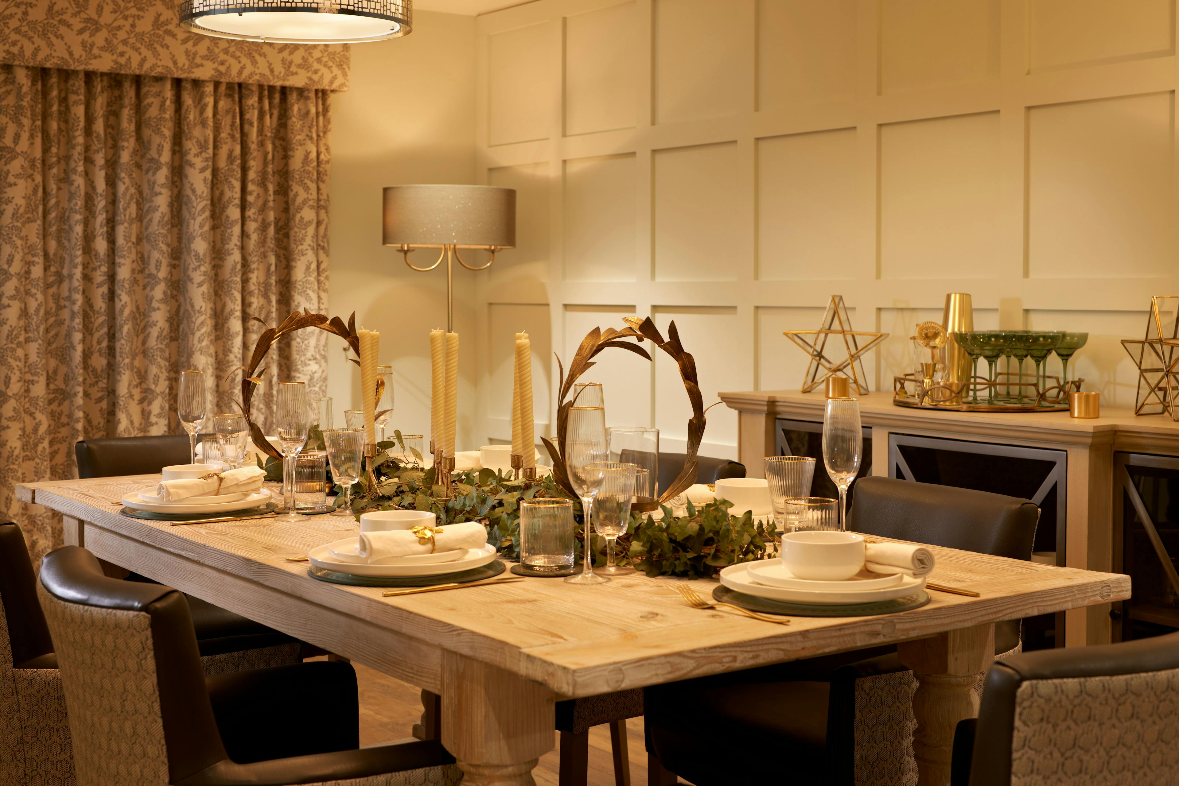 Private Dining area at Tarring Manor in Worthing, West Sussex