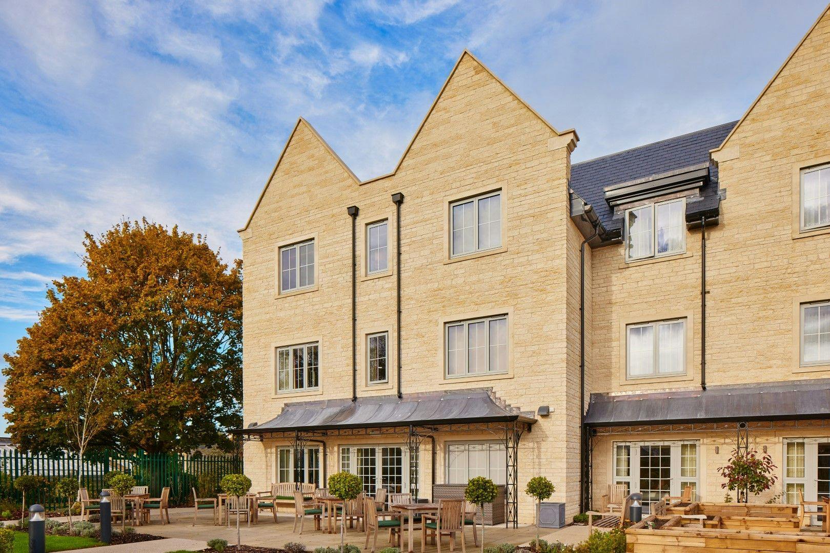Exterior of Midford Manor Care Home in Bath, Somerset