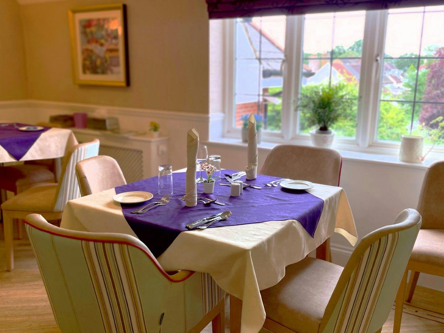Dining Room at Anisha Grange Care Home in Billericay, Basildon