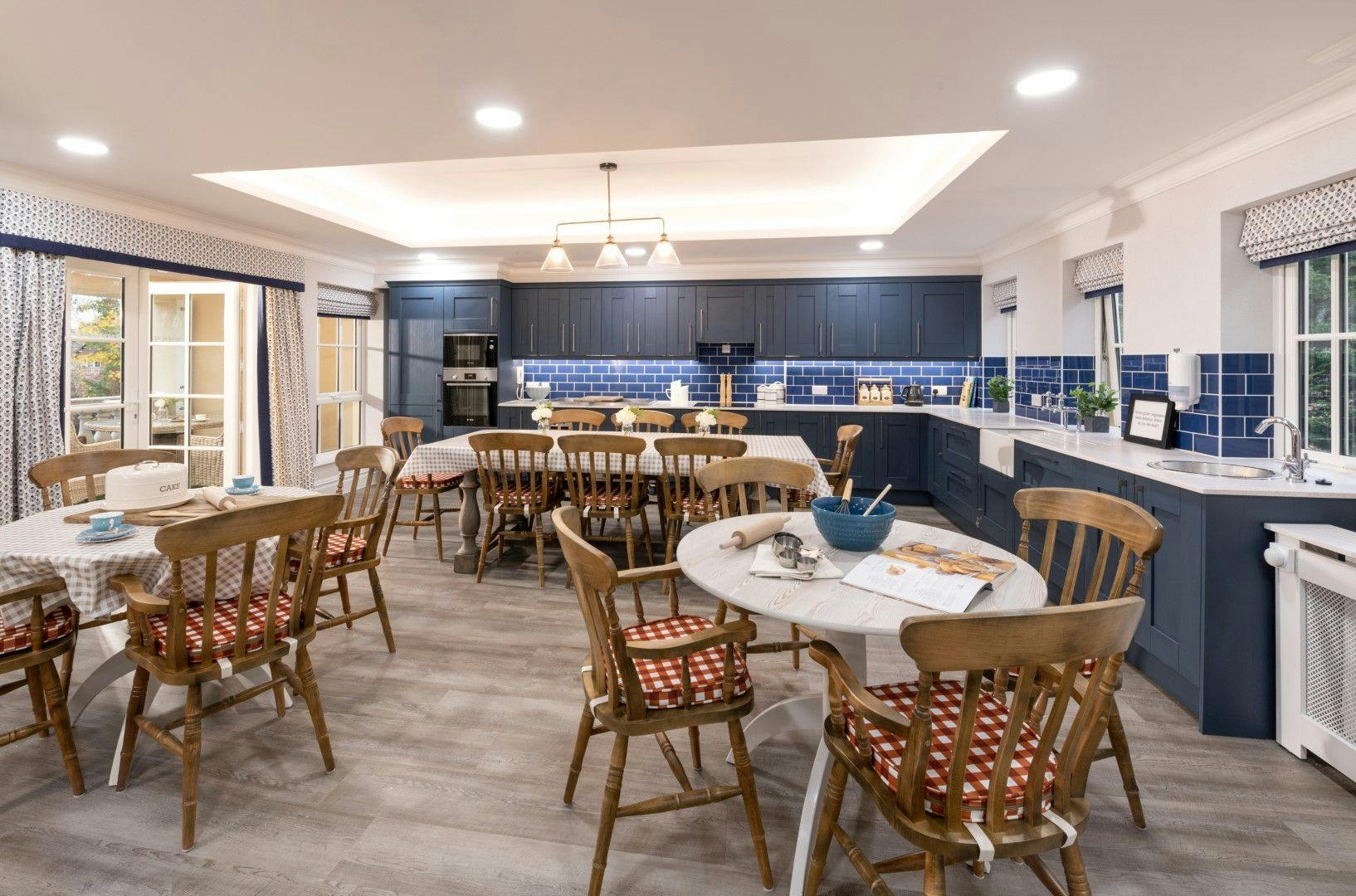 Dining Area at Hutton View Care Home in Brentwood, Essex