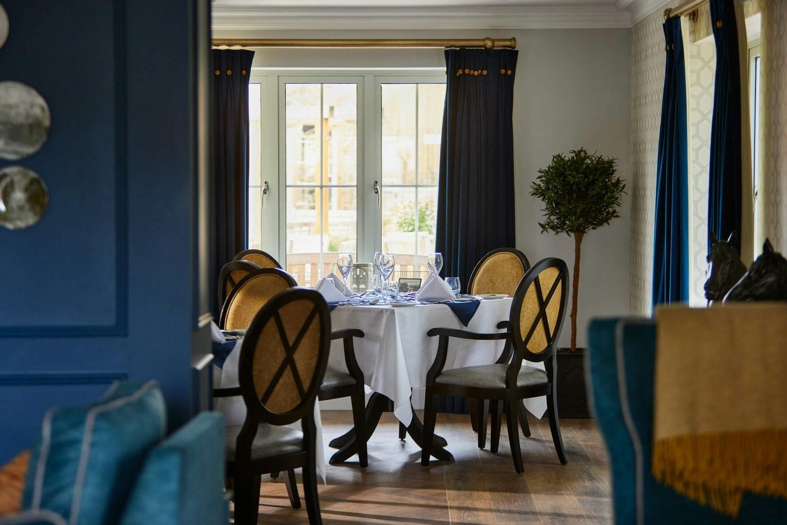 Dining Area at Midford Manor Care Home in Bath, Somerset