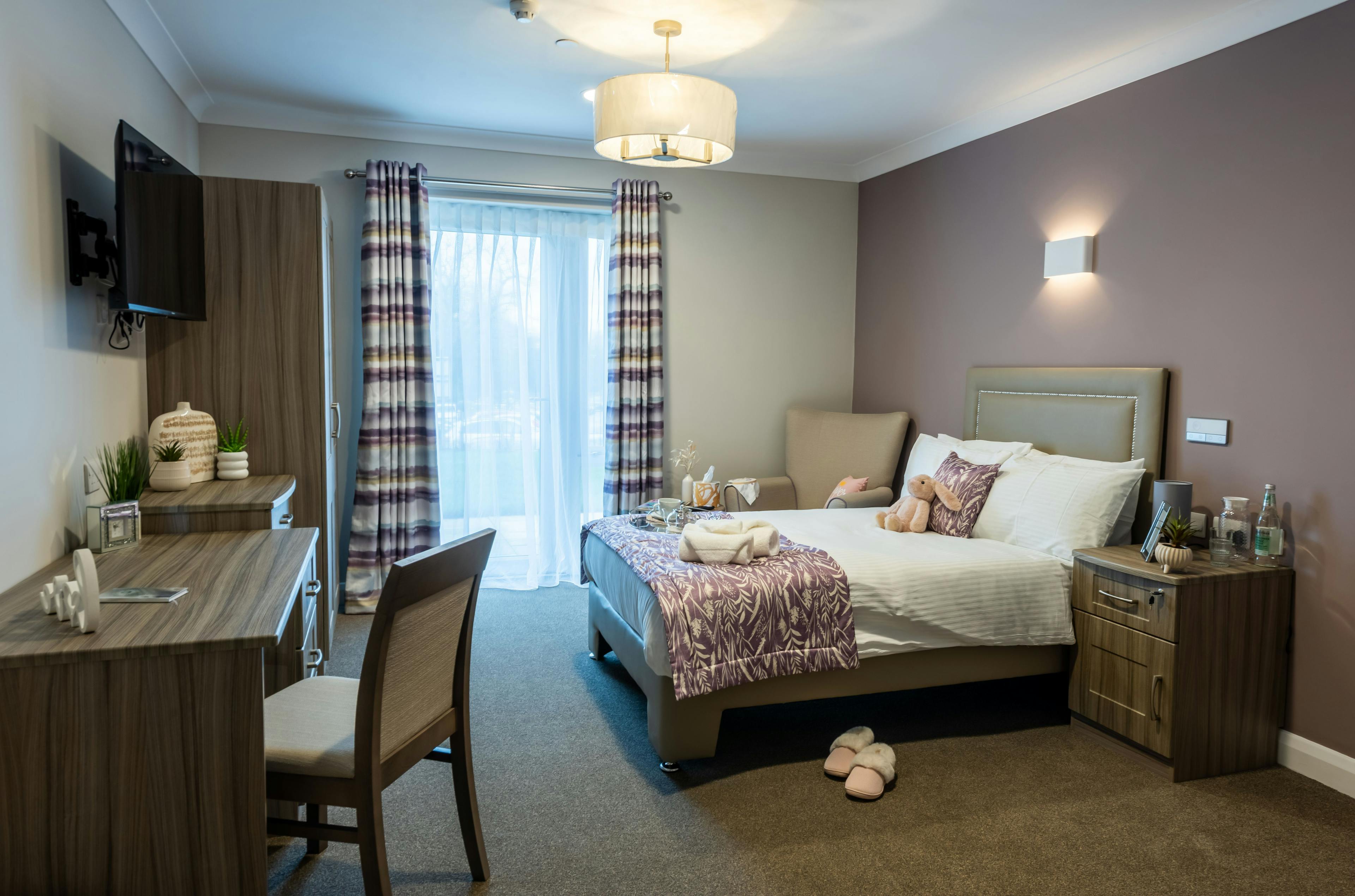 Bedrooms of Astley View care home in Chorley