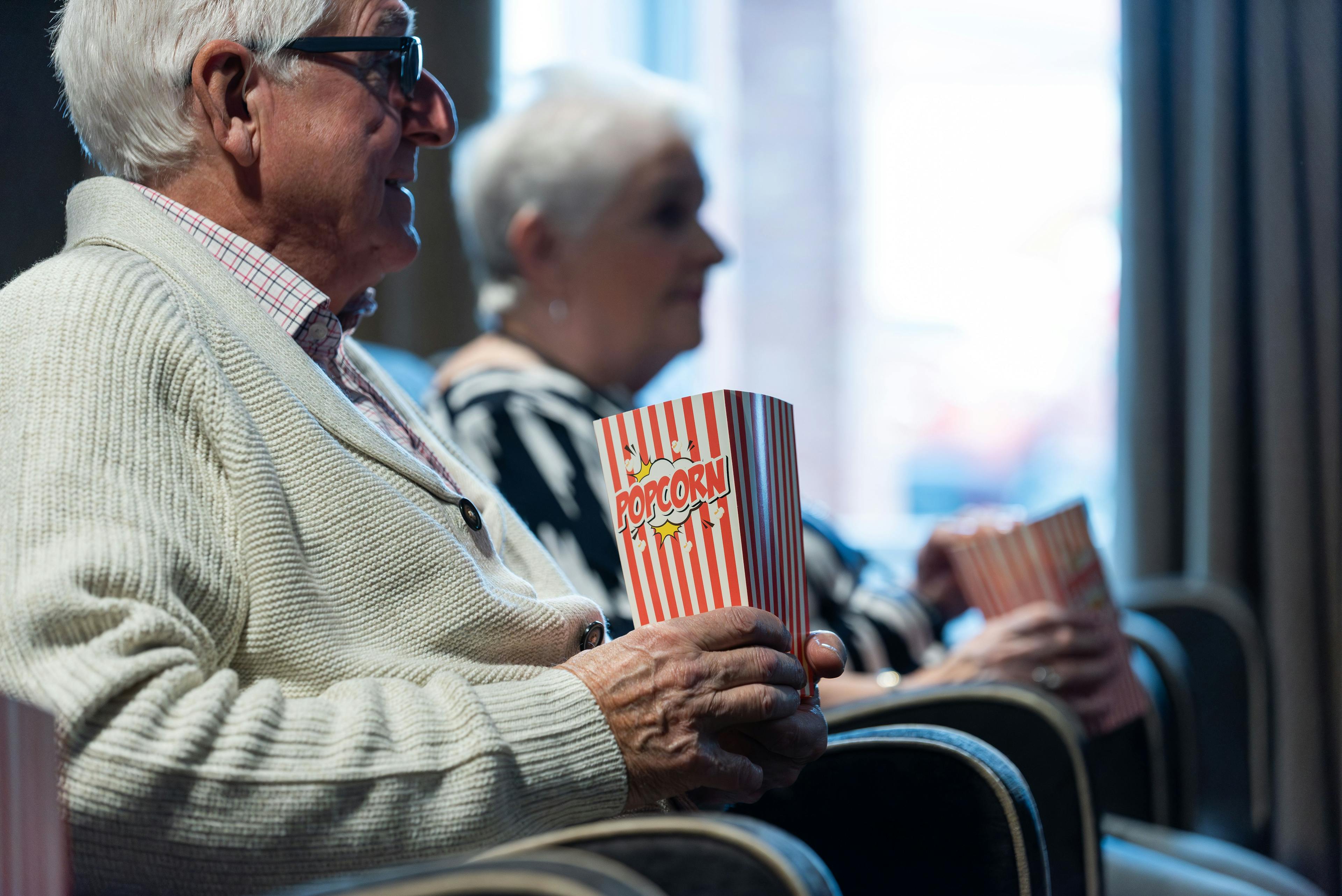 Cinema and residents of Astley View care home in Chorley