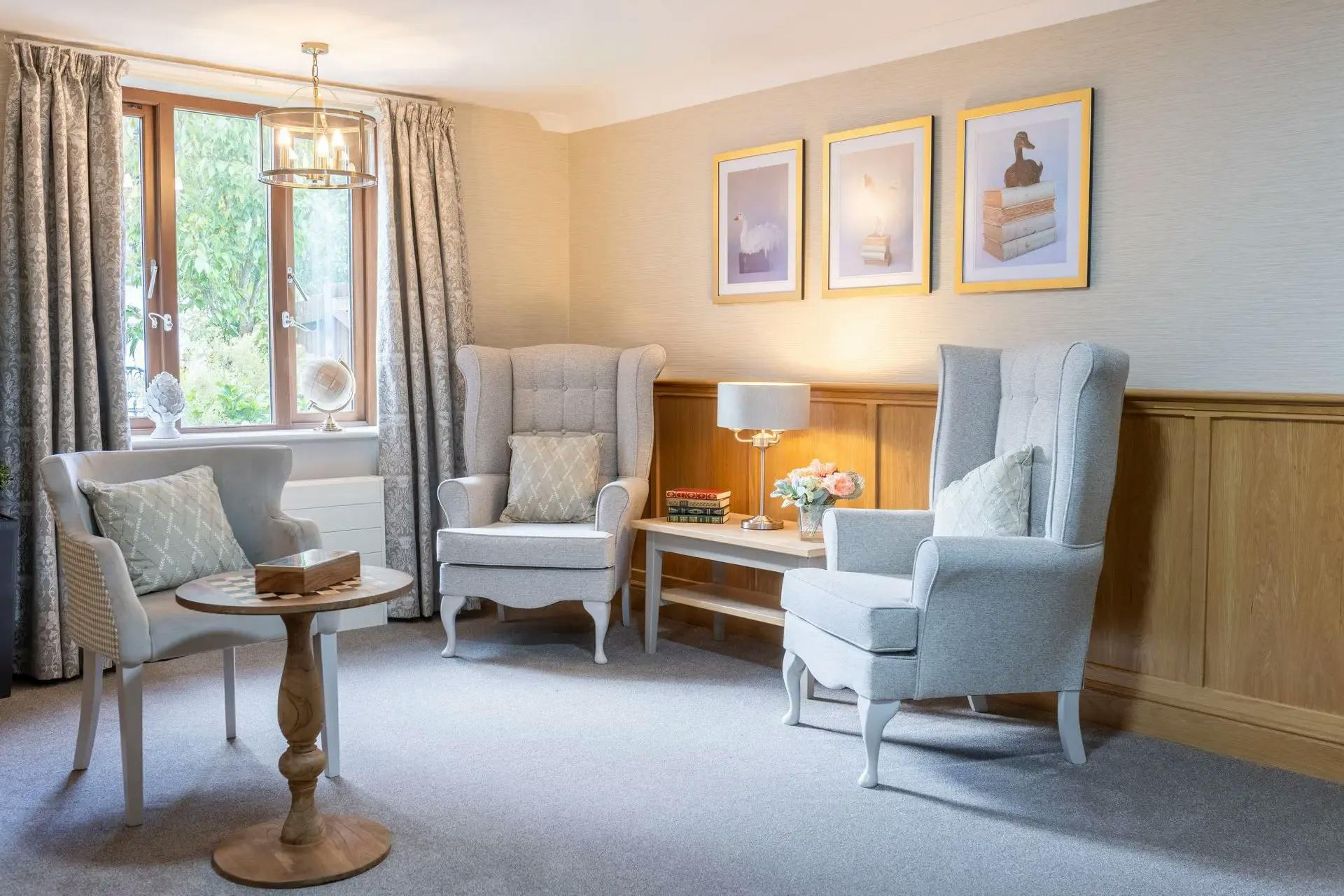 Bedroom at Abbeycrest Care Home in Reading, Berkshire