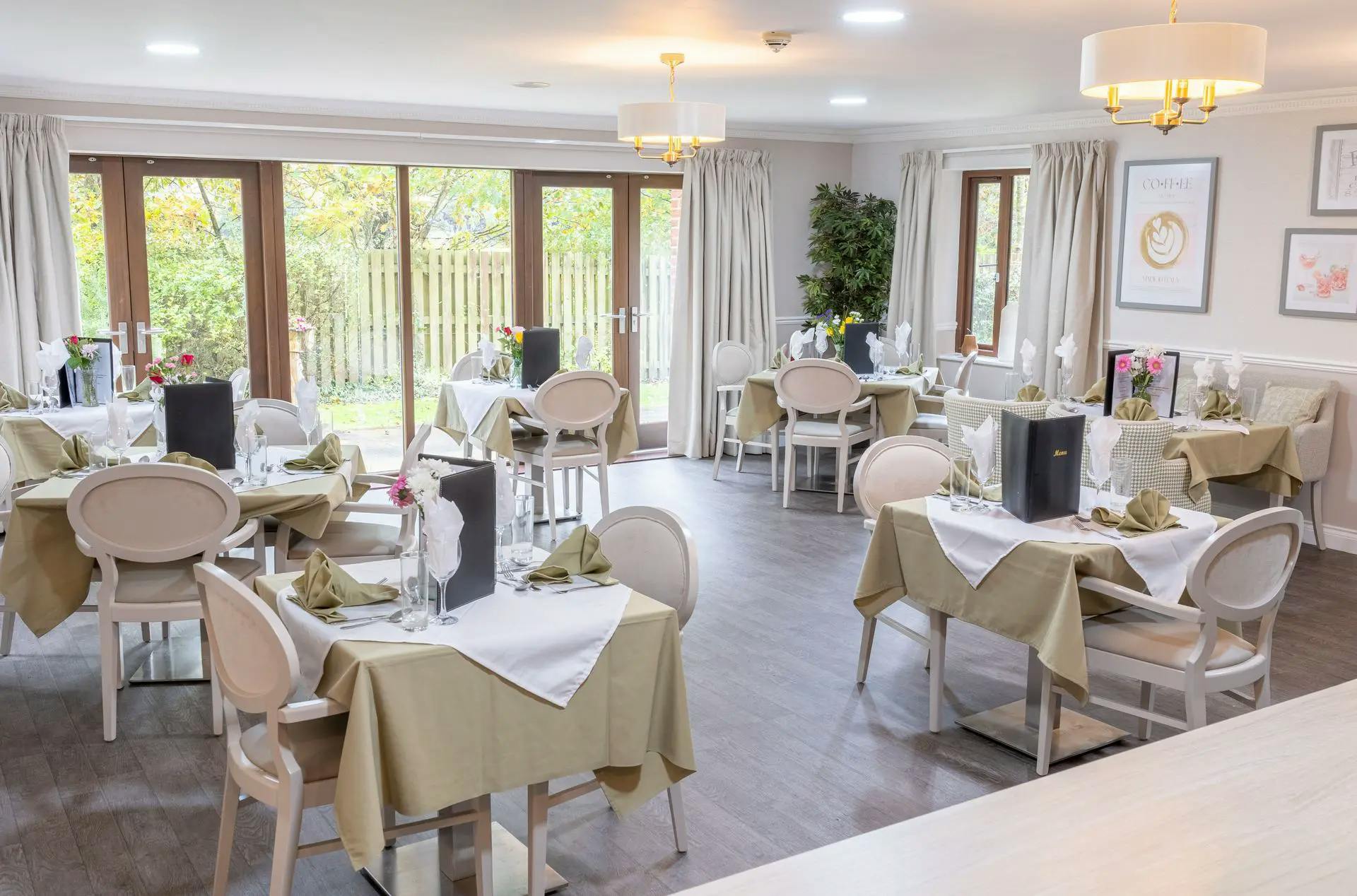 Dining Room at  Abbeycrest Care Home in Reading, Berkshire