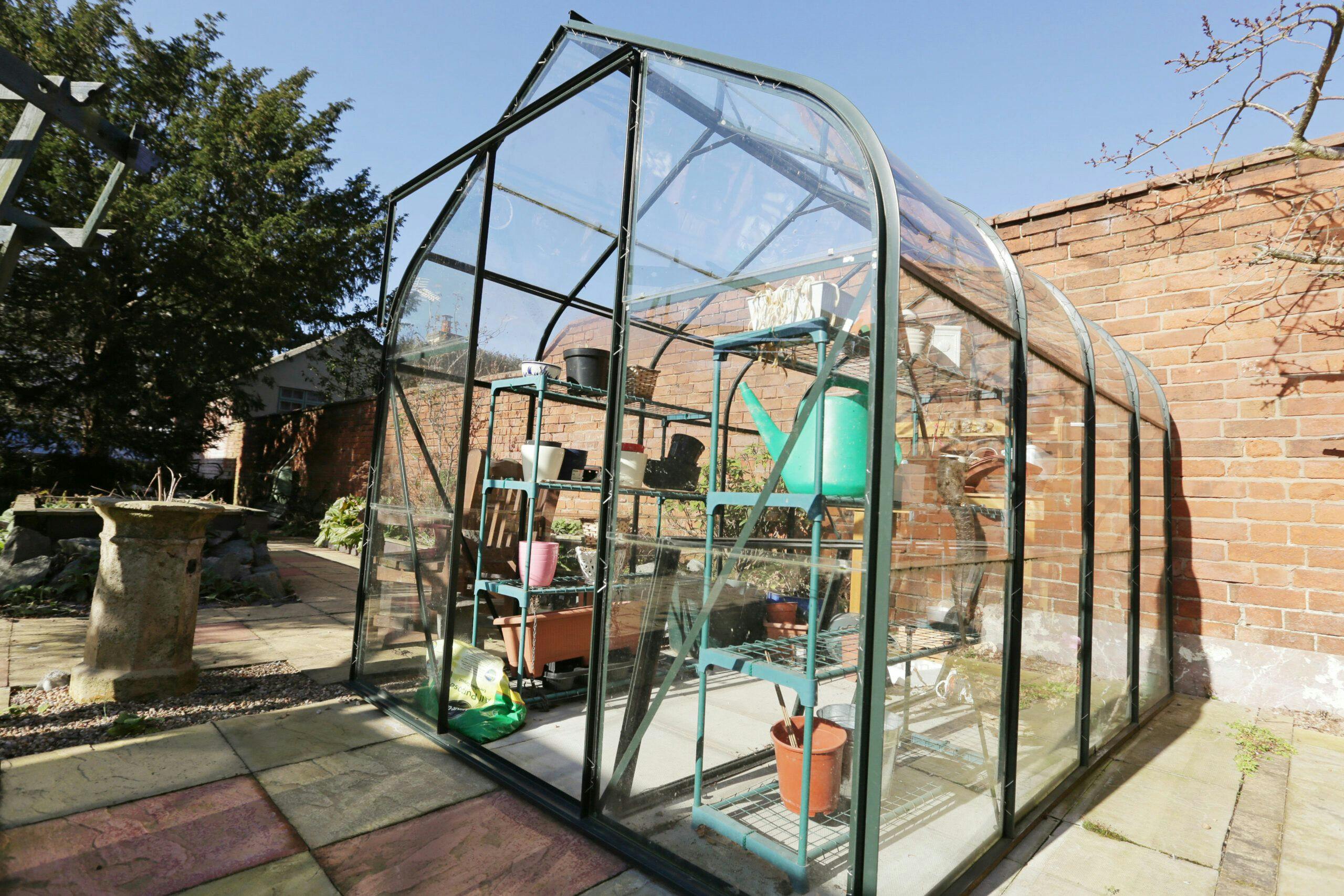 Greenhouse at Arden House, Leamington Spa, Warwick