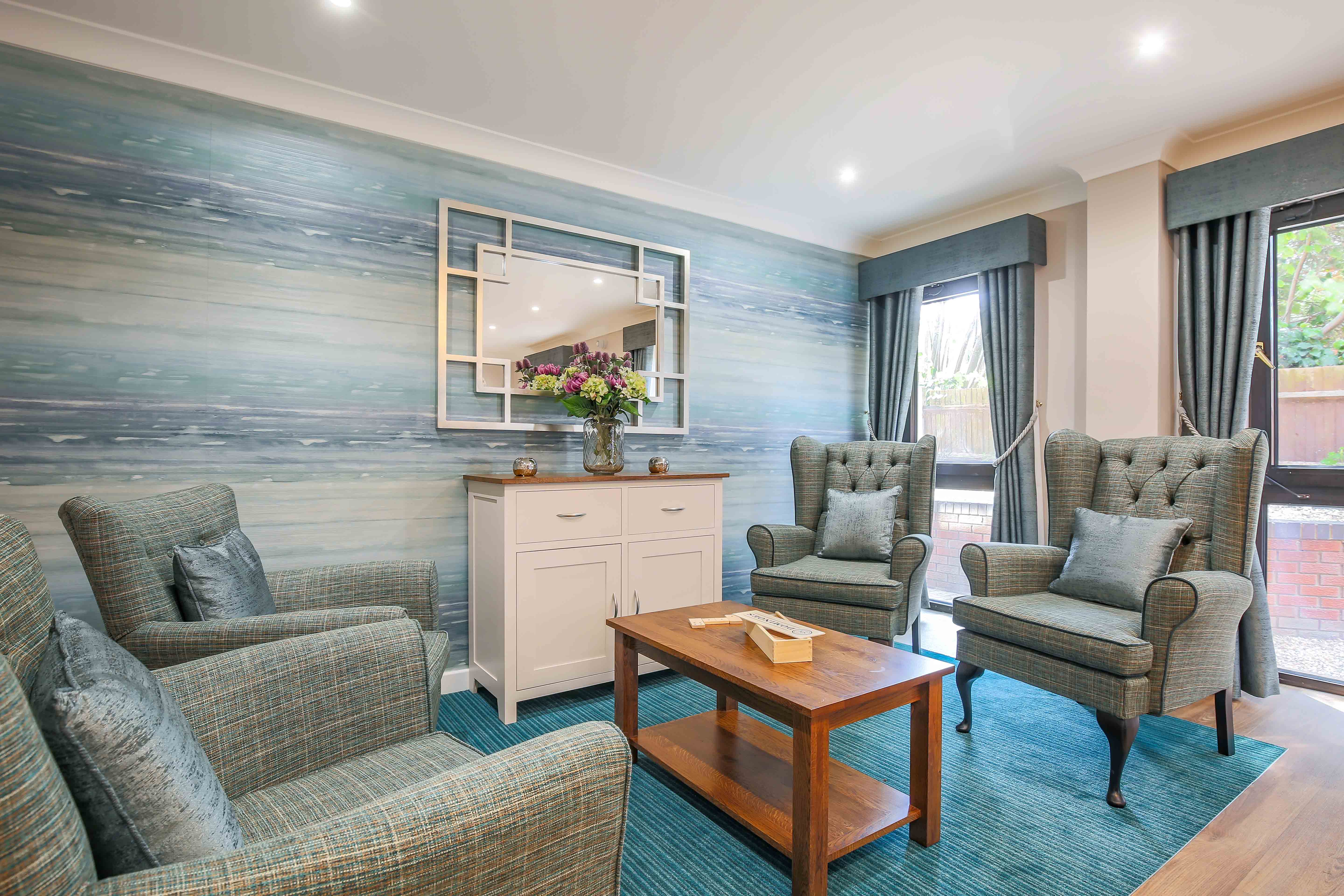 Communal Area of Ashcombe House Care Home in Basingstoke, Hampshire