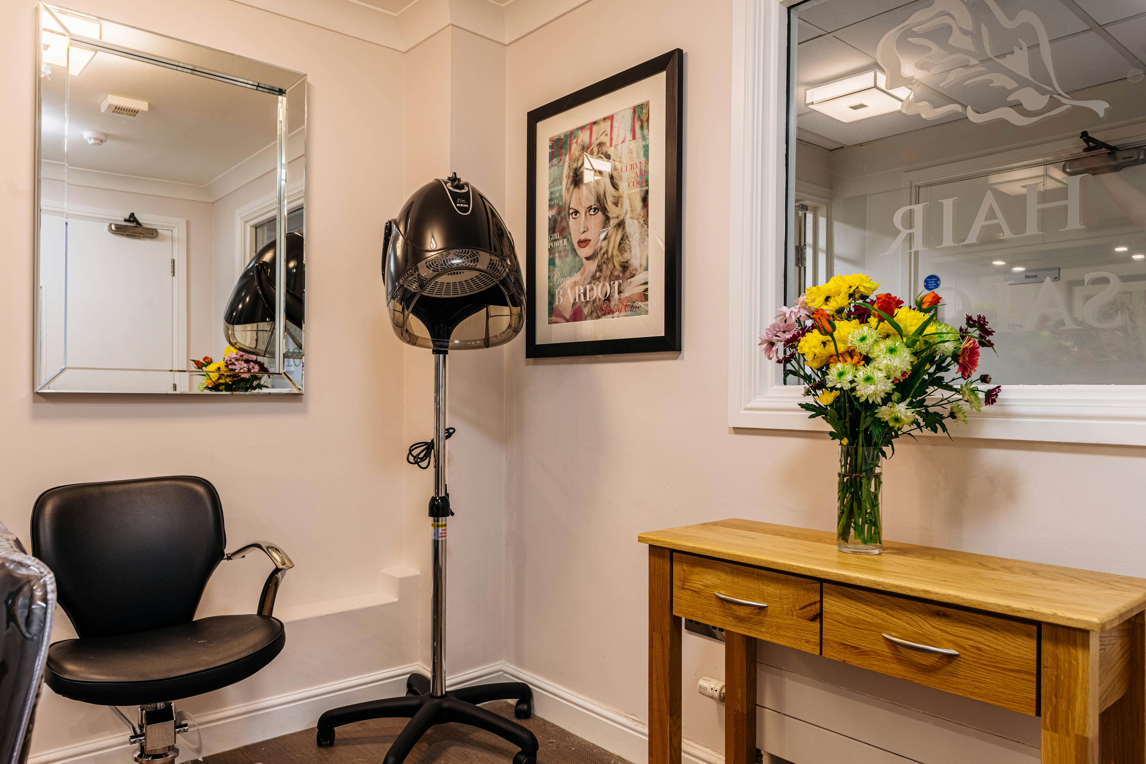 Hair Salon of Lawton Rise Care Home in Stoke-on-Trent, Staffordshire