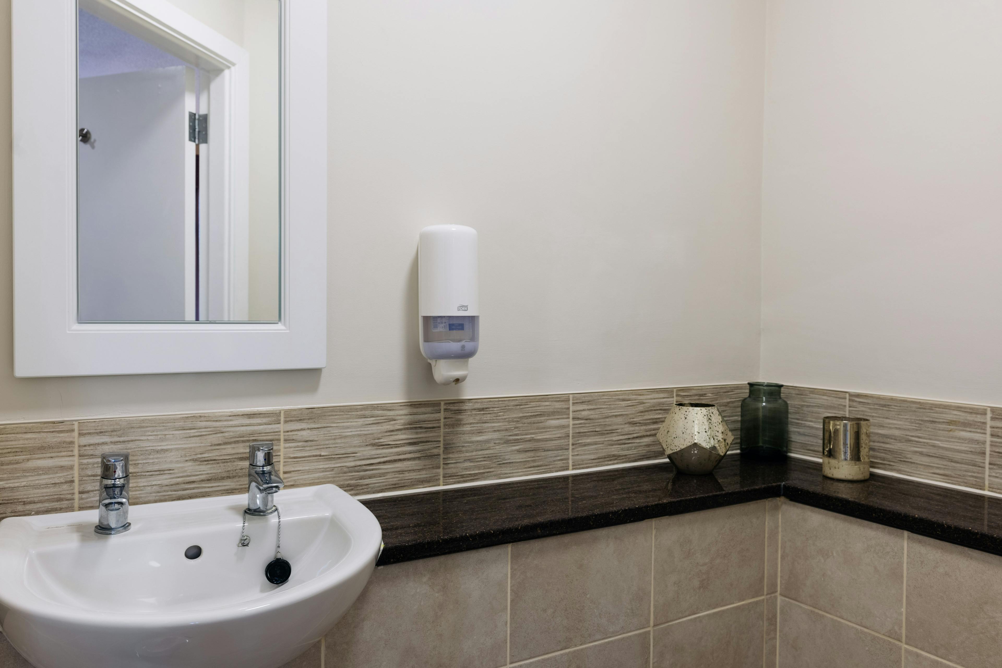 Bathroom at Lochduhar Care Home in Dumfries and Galloway, The Stewartry of Kirkcudbright