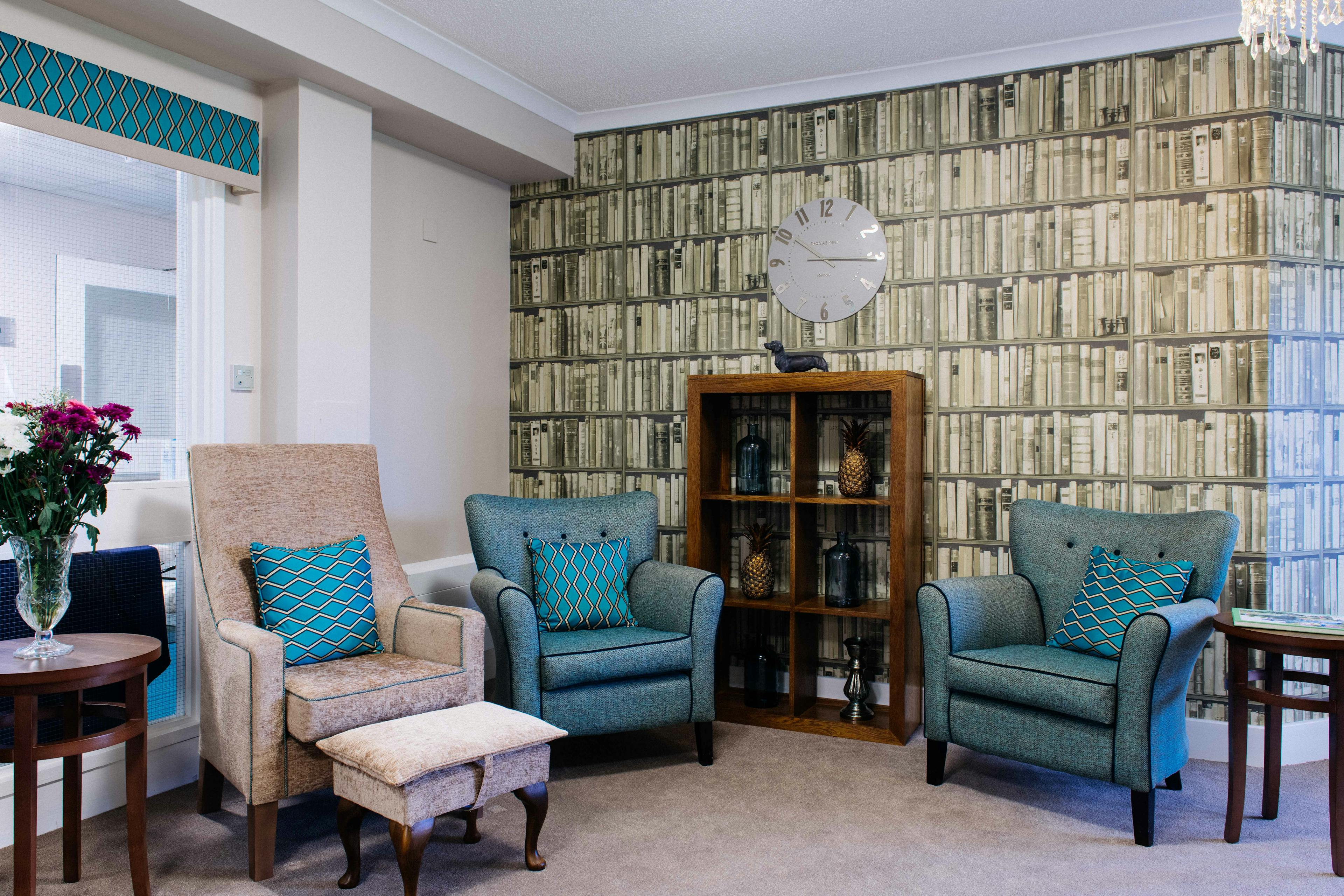Communal Area at Lochduhar Care Home in Dumfries and Galloway, The Stewartry of Kirkcudbright