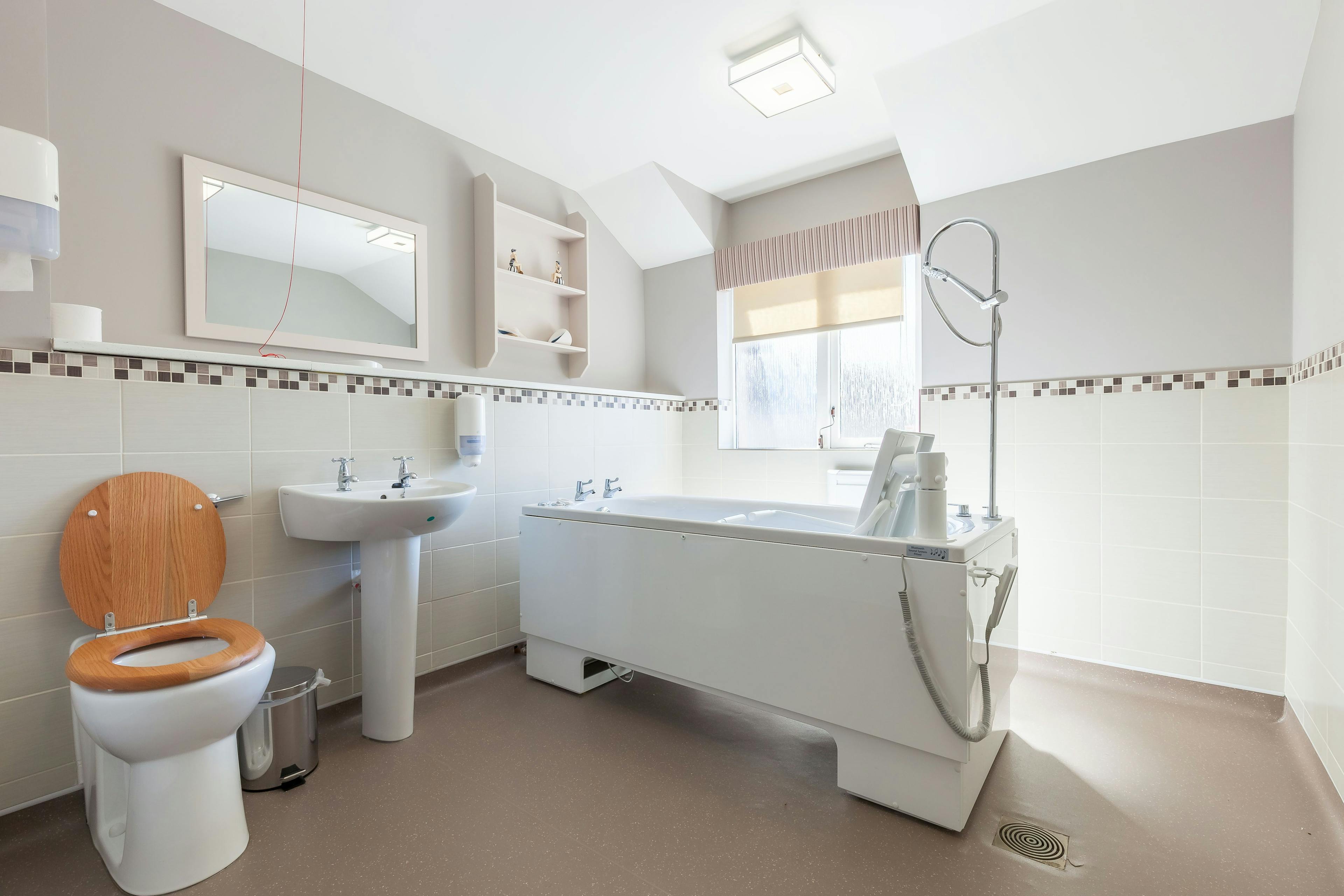 Spa Bathroom of Ochil Care Home in Perth, Scotland