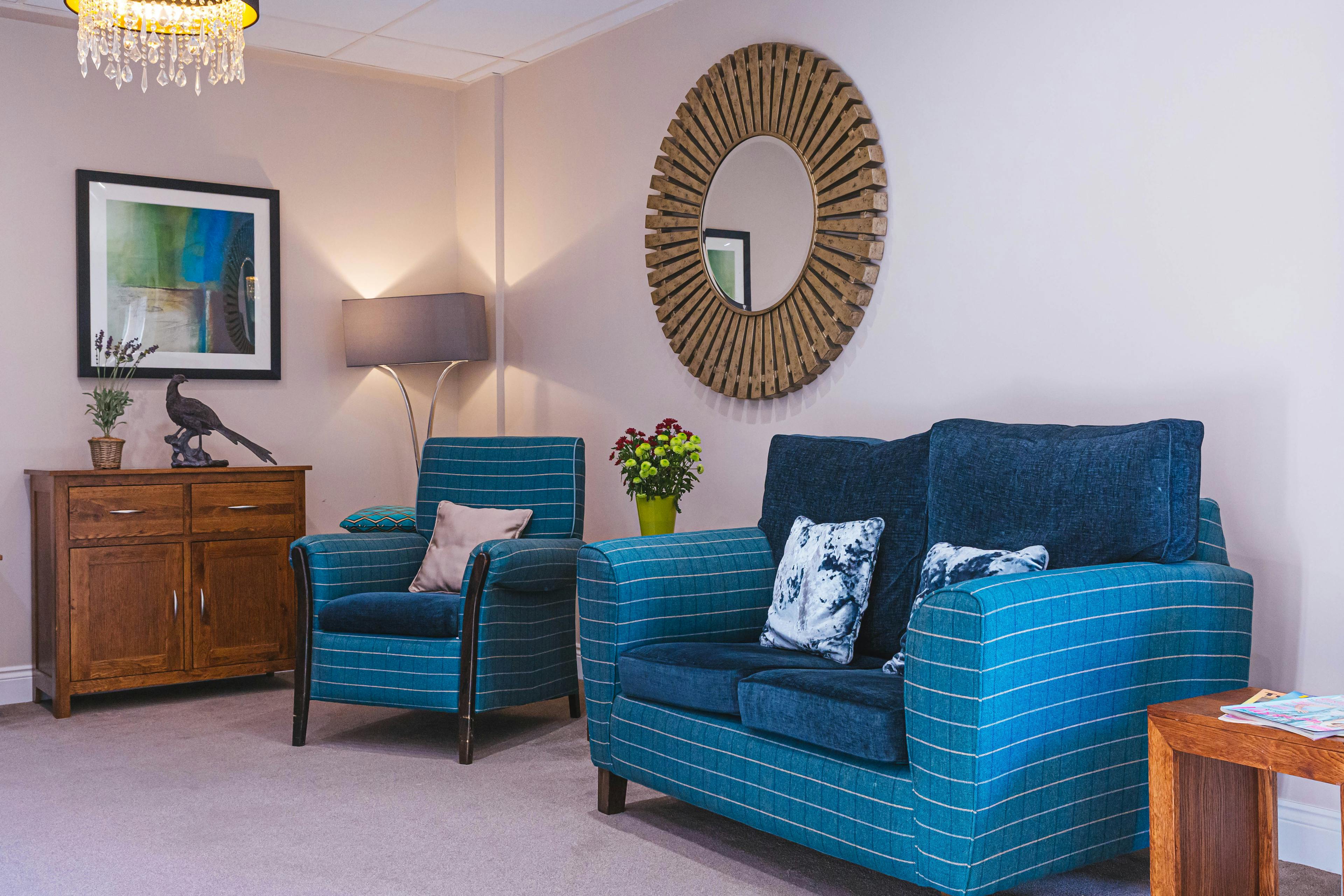 Communal Area at Rose Lodge Care Home in Wisbech, Cambridgeshire