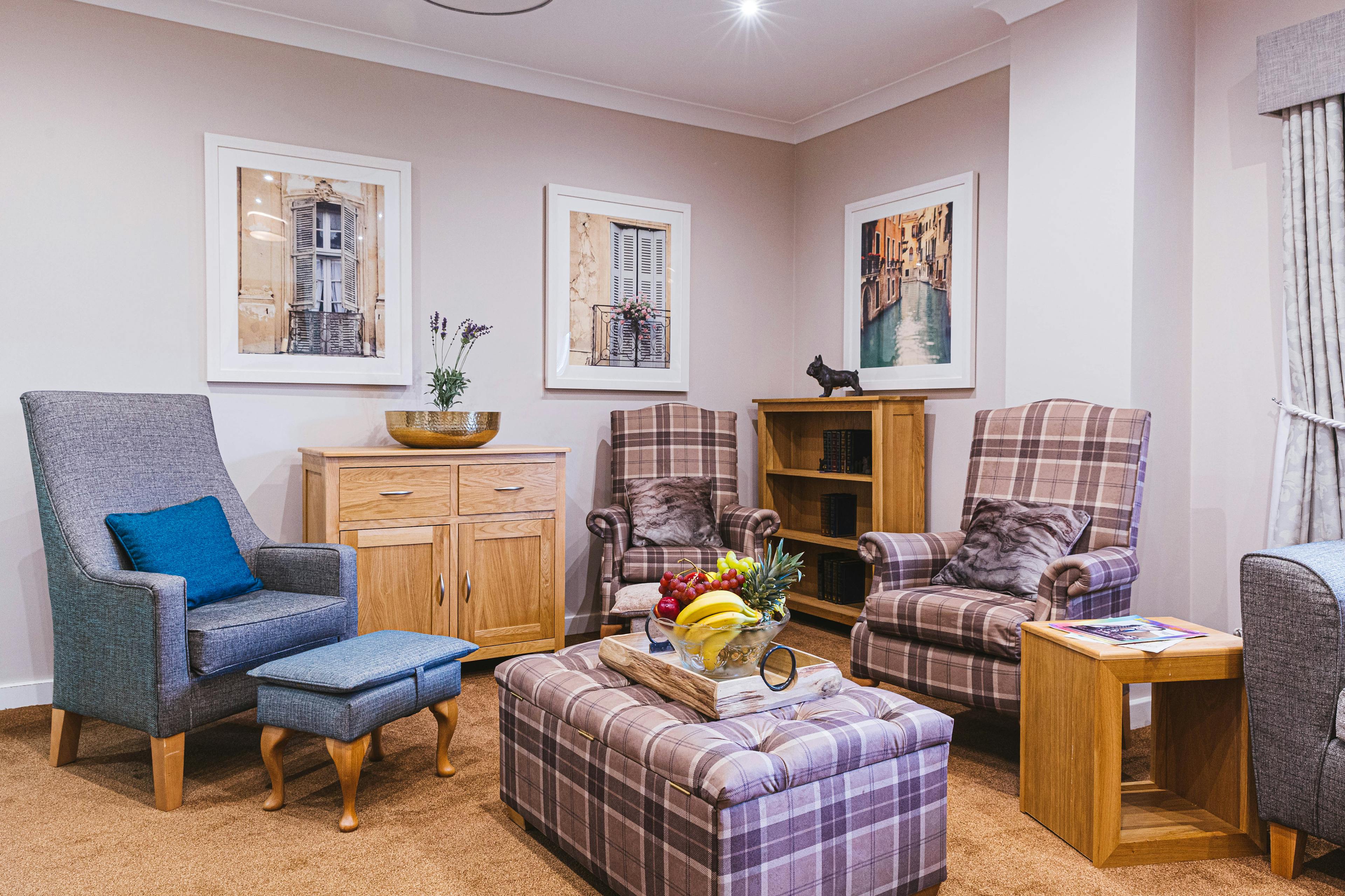 Communal Area at Rose Lodge Care Home in Wisbech, Cambridgeshire