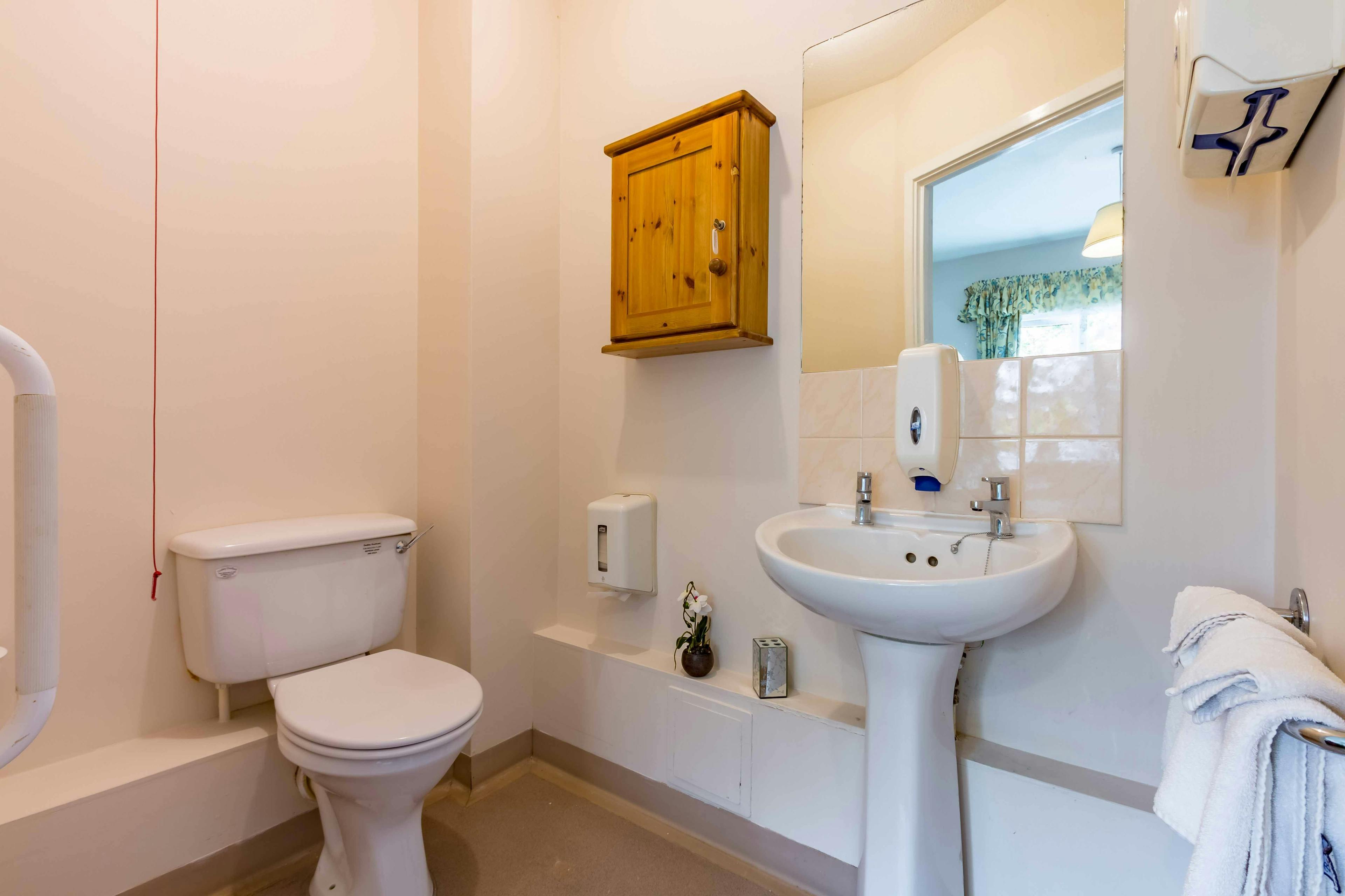 Bathroom at Shelburne Lodge Care Home in High Wycombe, Buckinghamshire