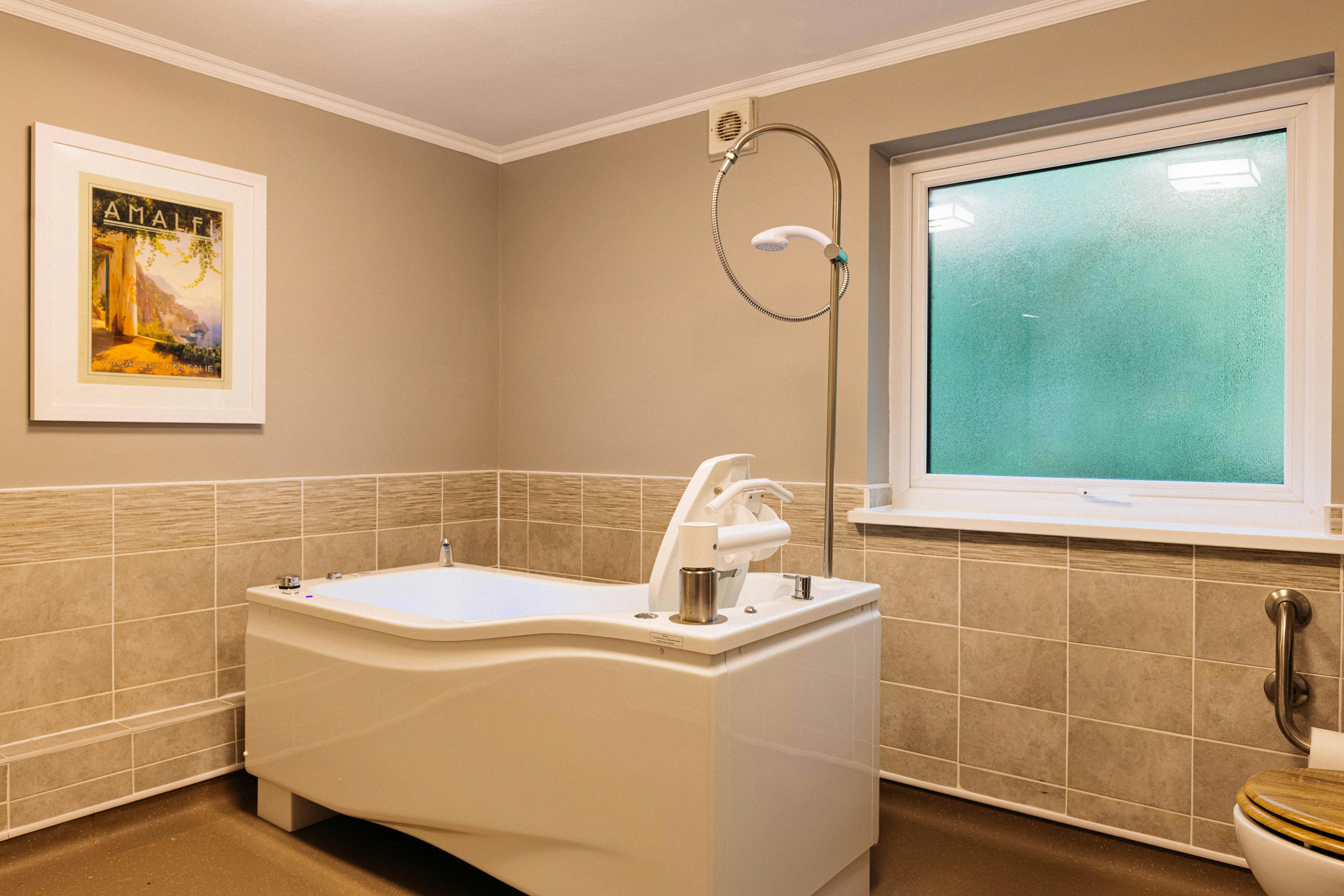Spa Bathroom at Sherwood Court Care Home in Fulwood, Preston