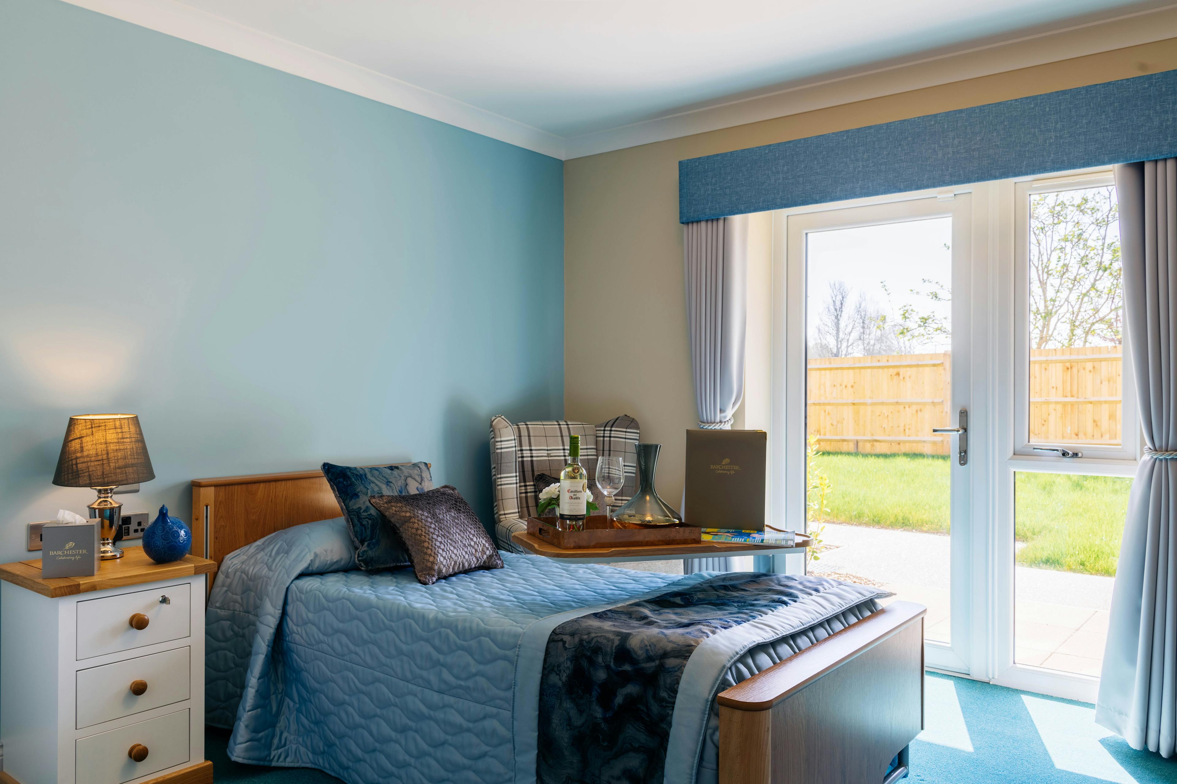 Bedroom at Snowdrop Place Care Home in Southampton, Hampshire