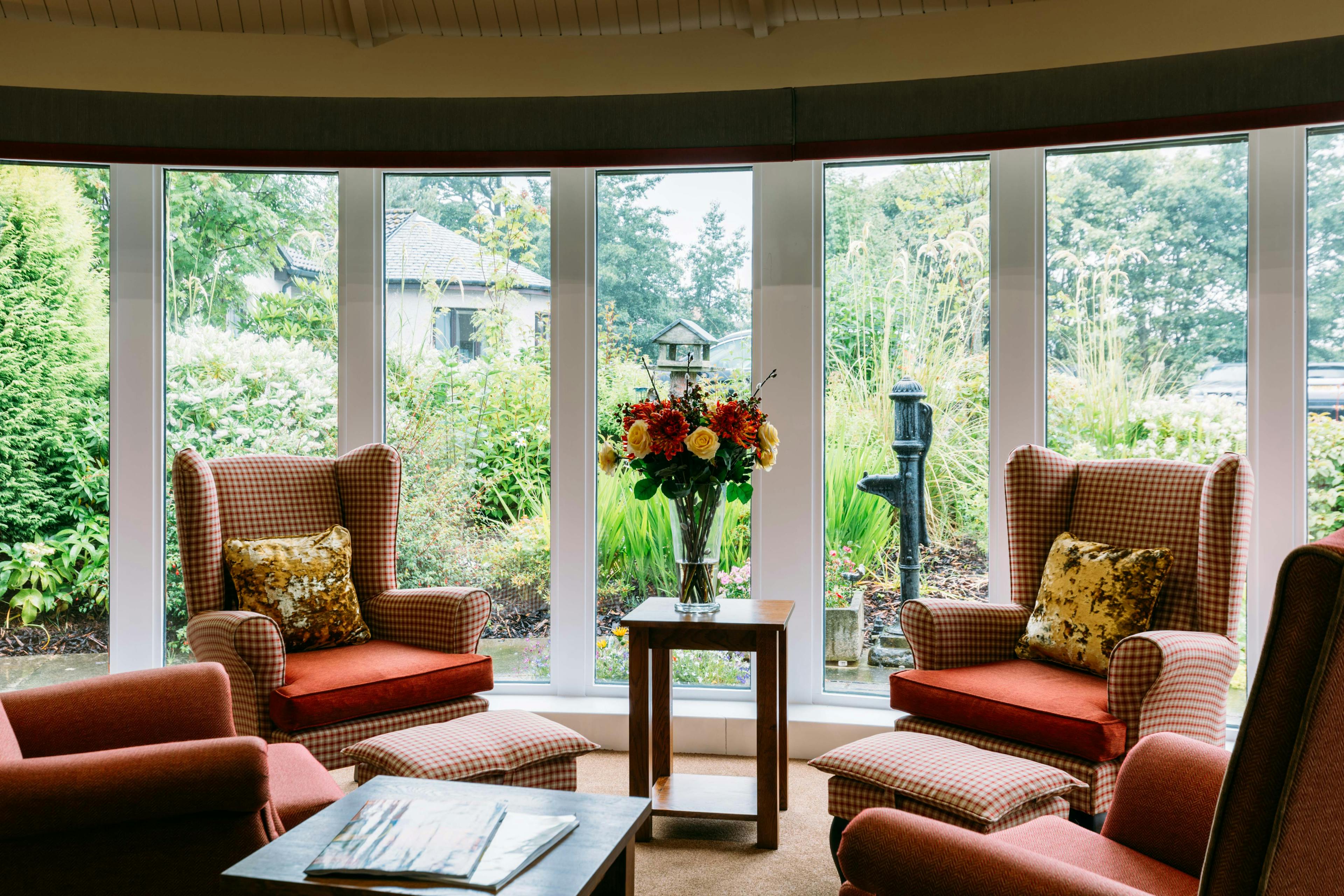 Communal Area at South Grange Care Home in The City of Dundee, Scotland