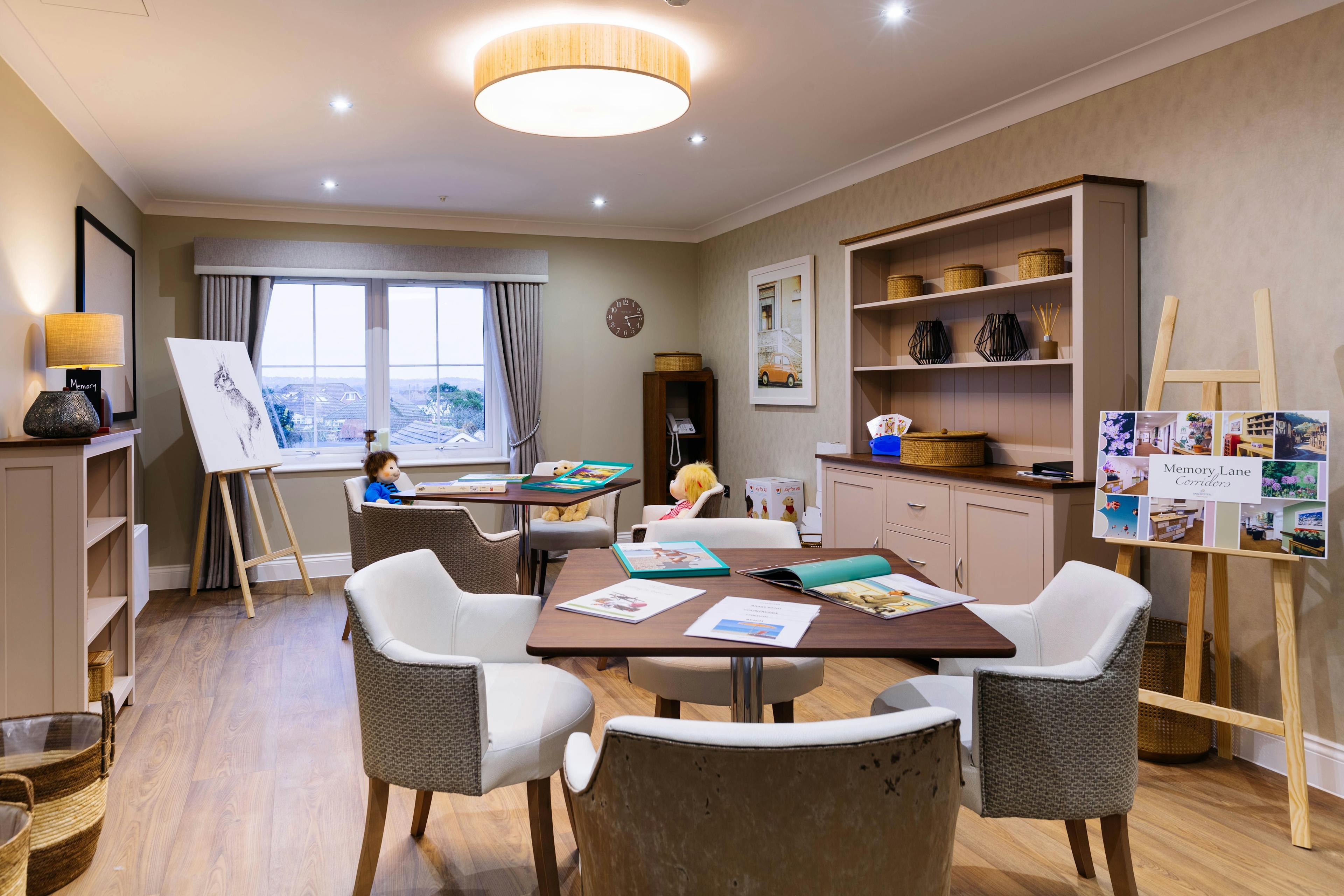 Activity Room of Upton Bay Care Home in Poole, Dorset