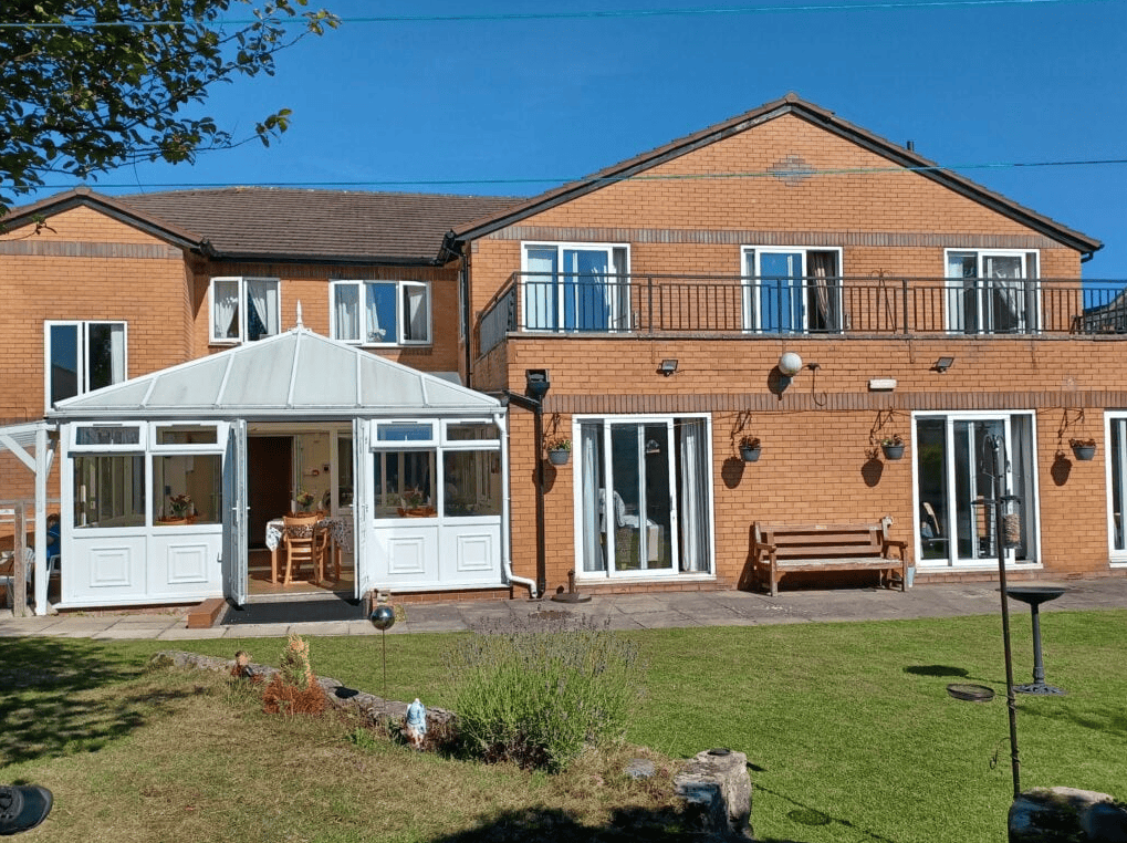 Exterior of Barnston Court in Wirral, Merseyside