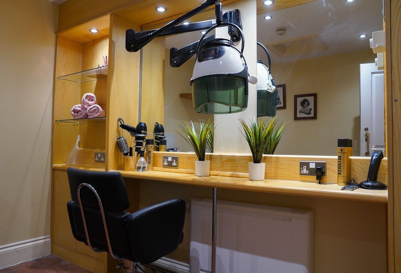 Salon at Beach Lawns Care Home in Somerset, South West England