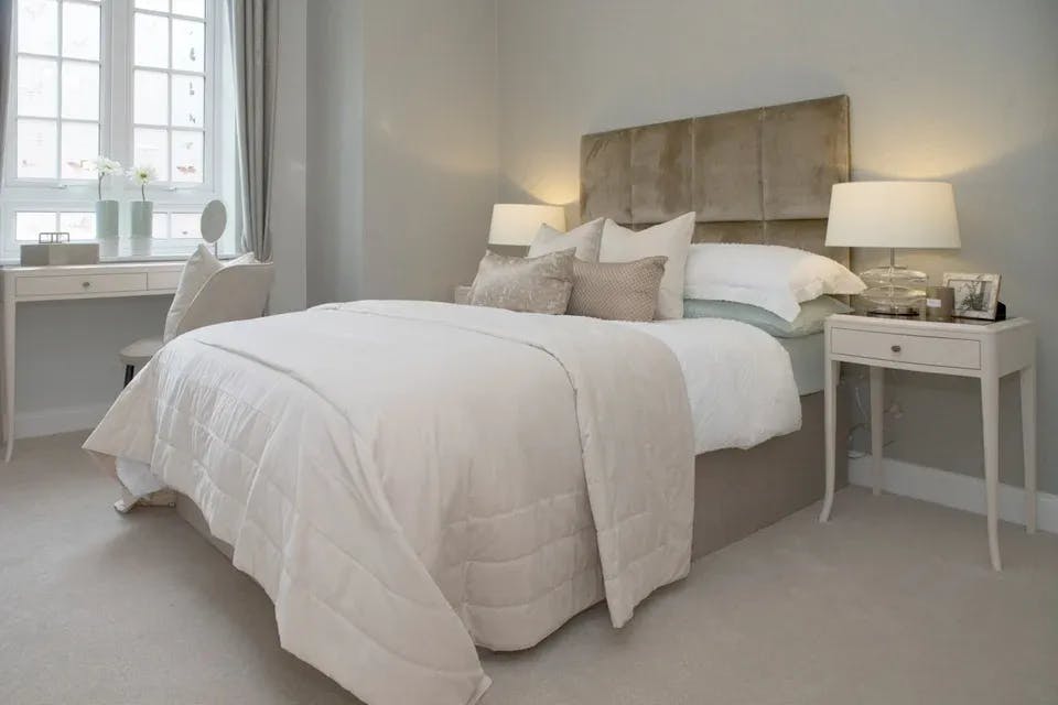 Bedroom at Beck House Retirement Apartment in Hounslow, Greater London