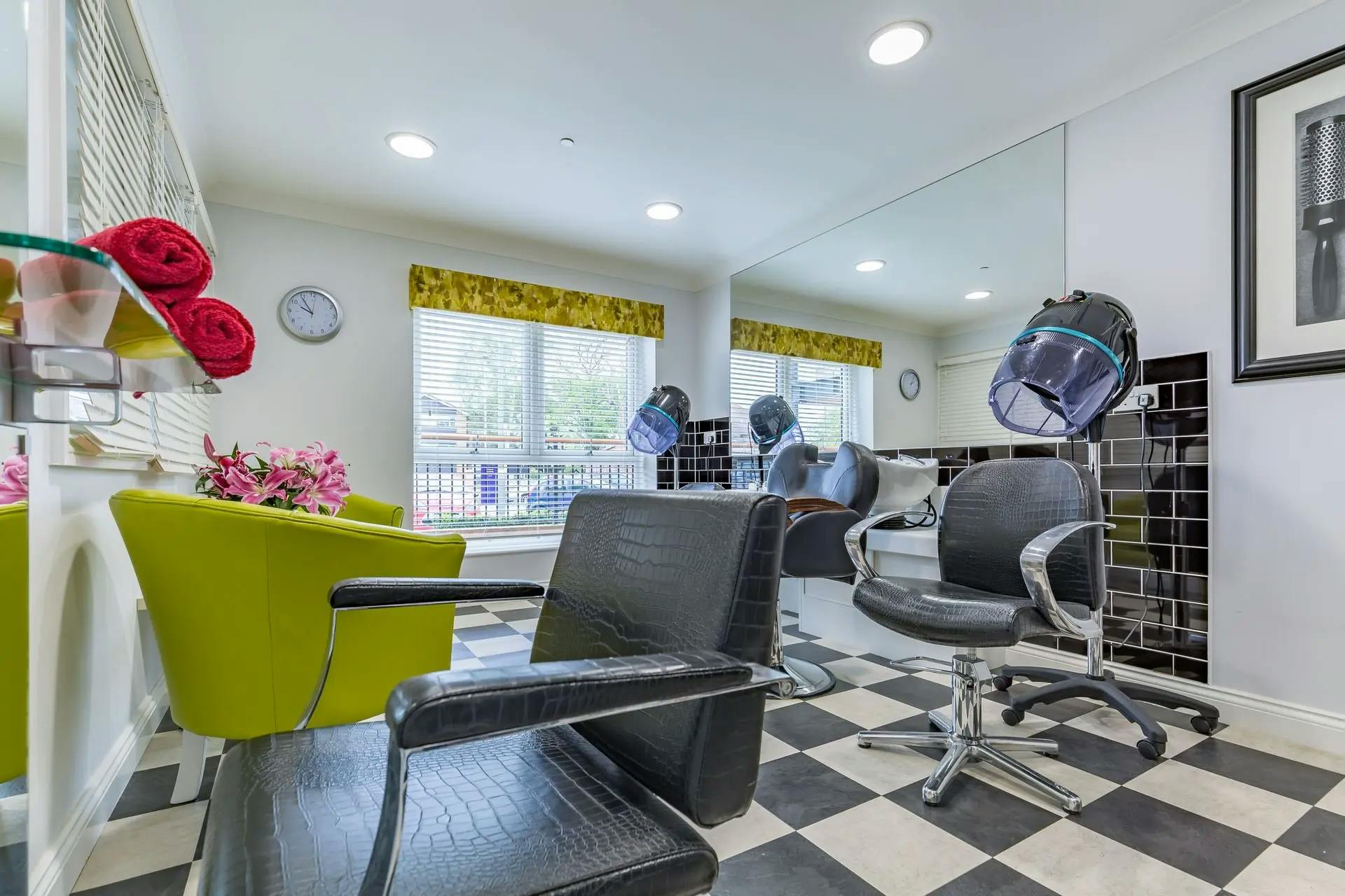 Salon at Belmont House Care Home in Sutton, Greater London