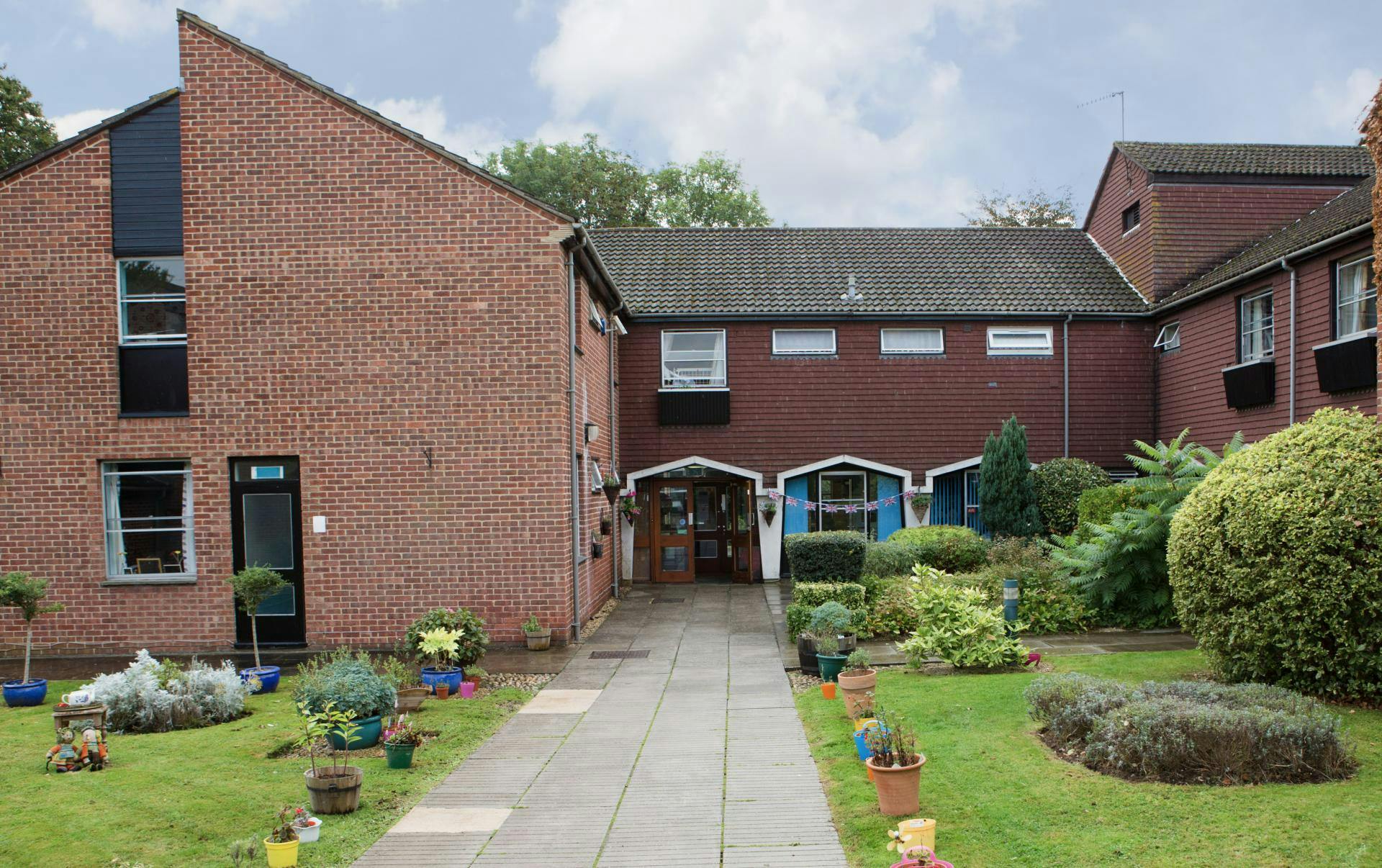 Exterior of Bemerton Lodge Care Home in Salisbury, Wiltshire
