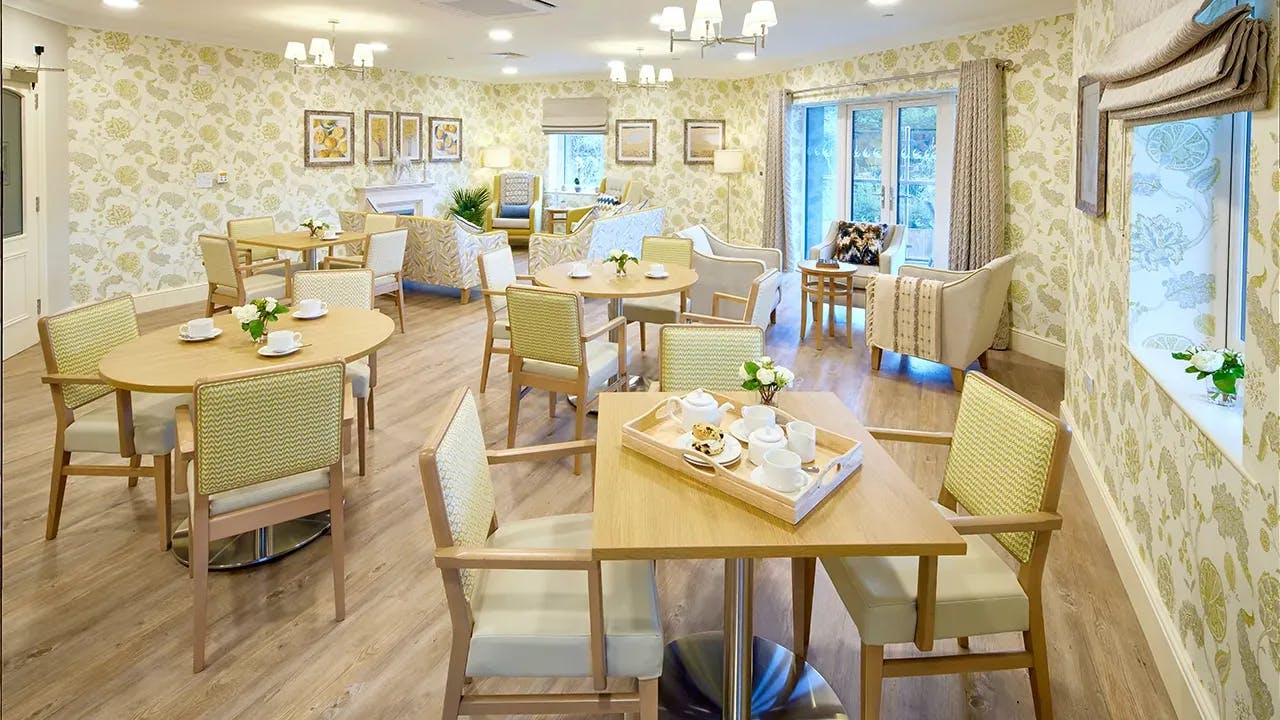 Dining Room at Bridge Manor Care Home in Wolverhampton, West Midlands