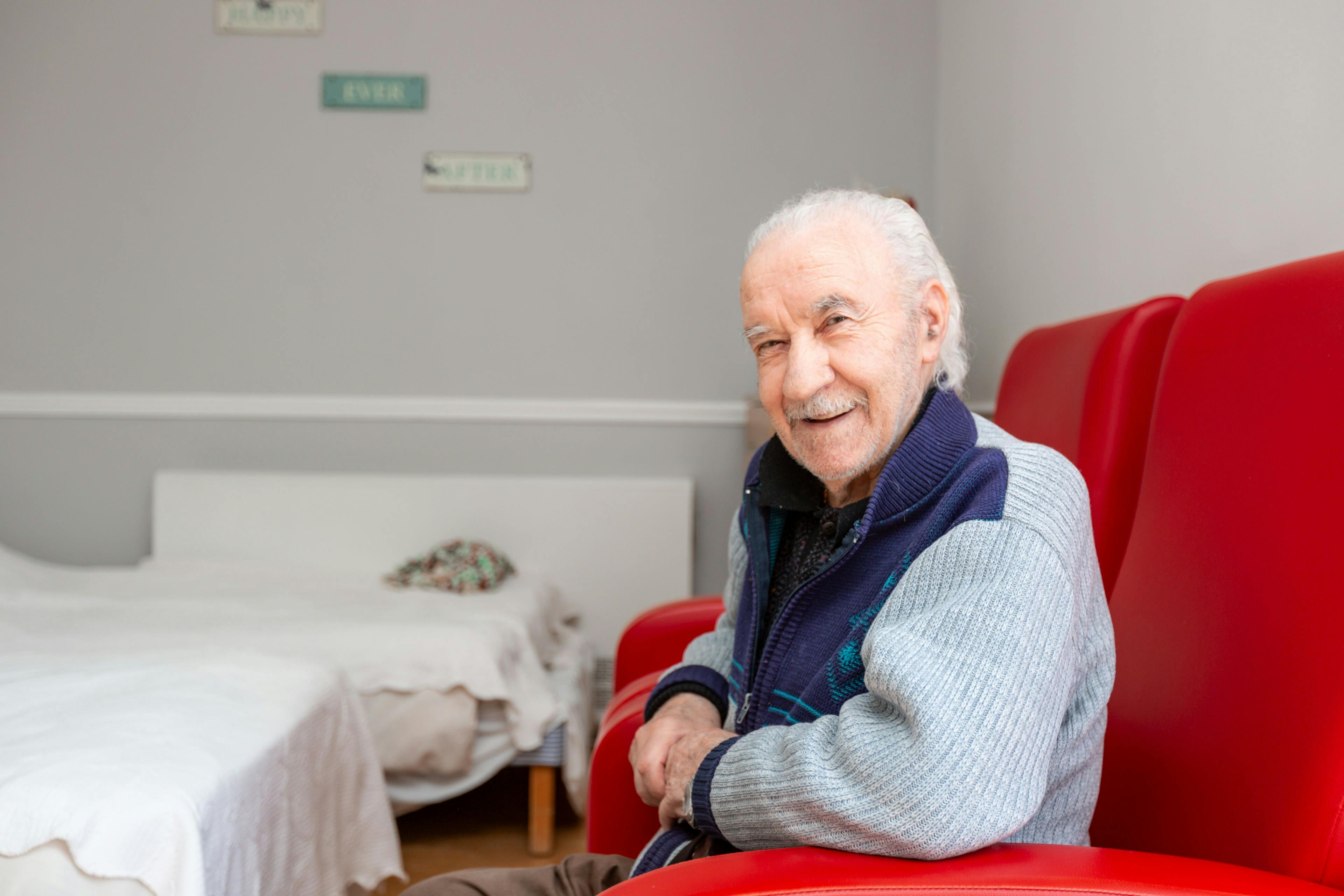 Resident at Brook House care home in Cambridge 