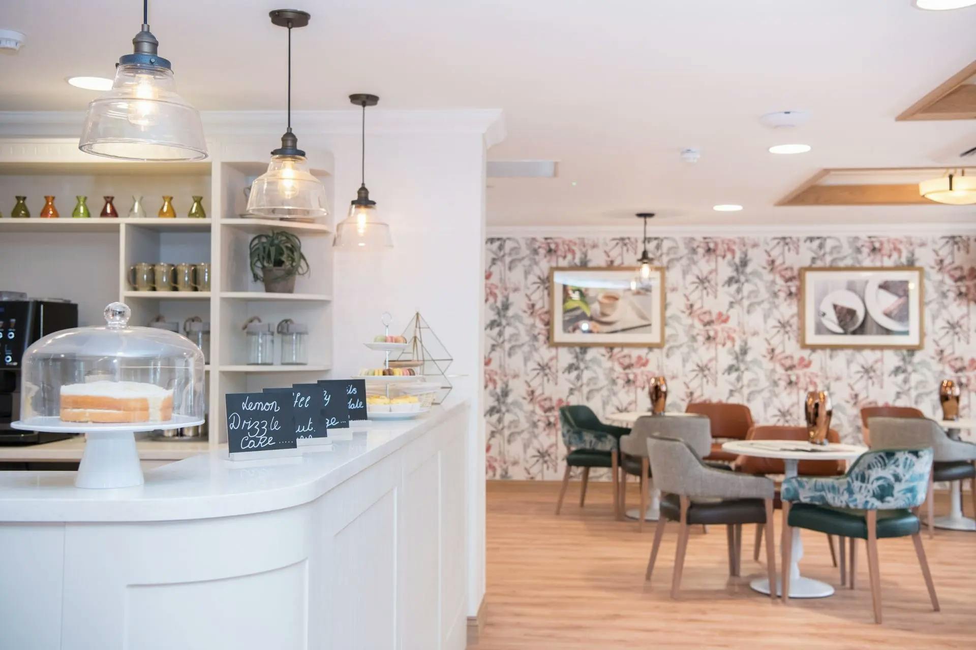 Cafe/Restaurant at Brook House Care Home in Towcester, Northamptonshire