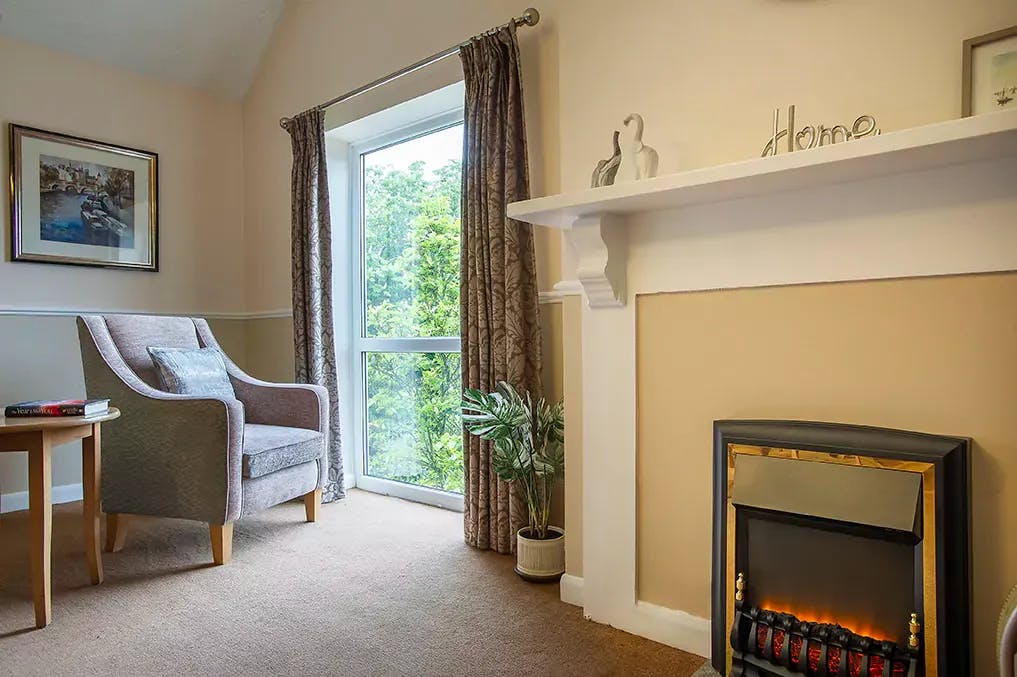 Bedroom at Brooklands Care Home in Norwich, Norfolk