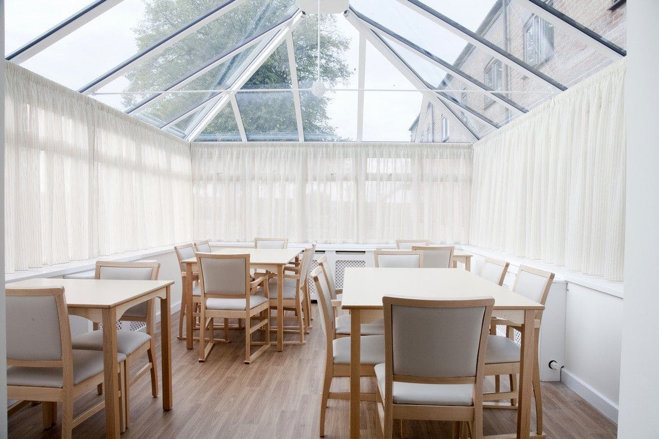 Dining Room at Bucklow Manor Care Home in Knutsford, Cheshire East
