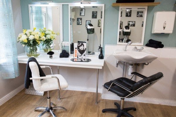 Salon at Ashely Lodge Care Home in New Milton, Hampshire