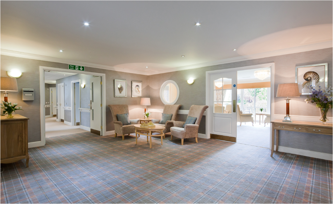 Communal Area at Edmund House Care Home in Scunthorpe, North Lincolnshire