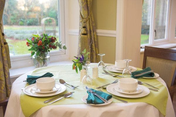 Dining Area at  Elm Grove Care Home in Cirencester, Gloucestershire