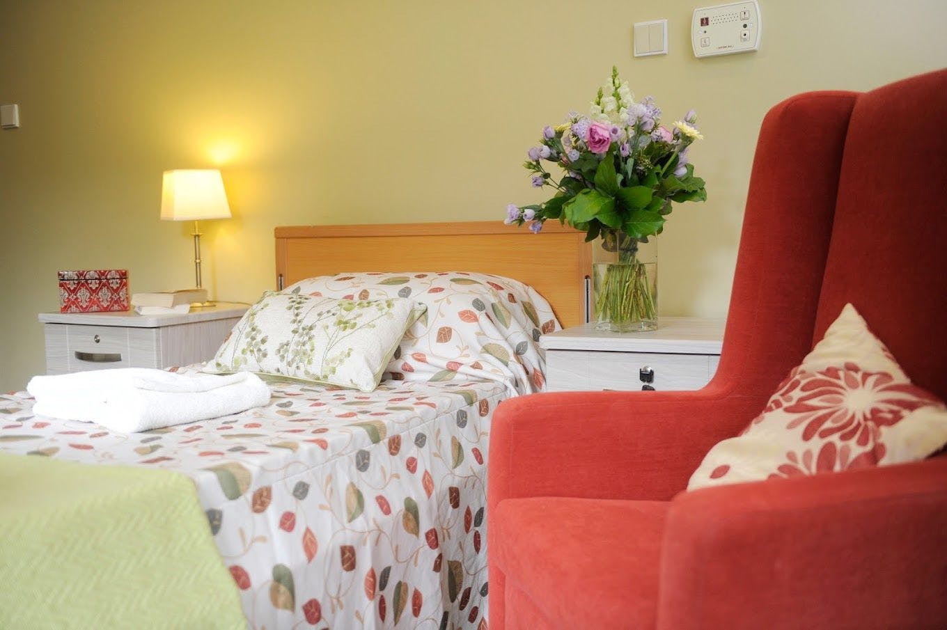 Bedroom at Norewood Lodge Care Home in Portishead, Bristol