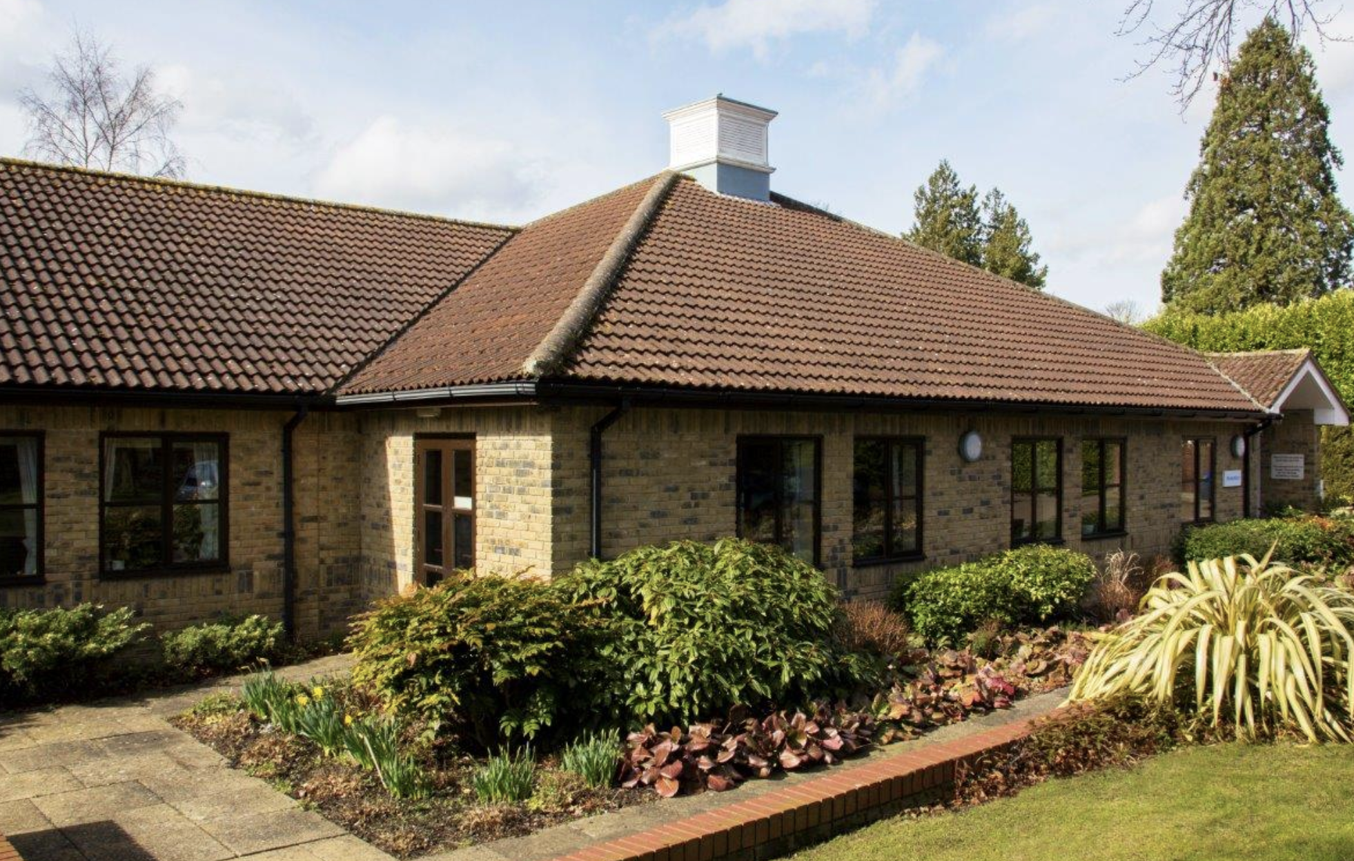 Exterior of Premier Court care home in Bishop's Stortford, Hertfordshire