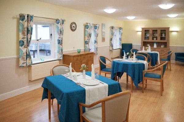 Dining Room at St Mary's Care Home in Luton, Bedfordshire