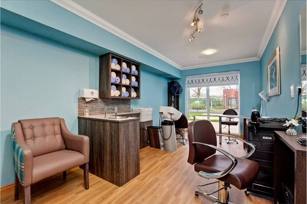 Salon at Winchcombe Place Care Home in Newbury, West Berkshire
